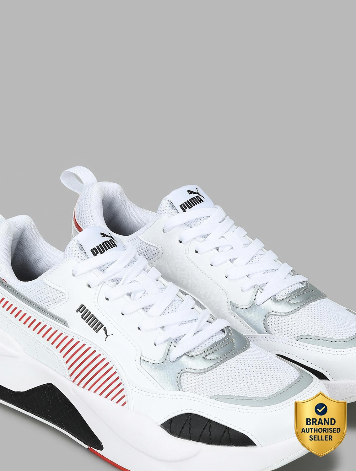 PUMA Ferrari Race X-Ray 2 IN Sneakers (White, UK 8) - Image 1