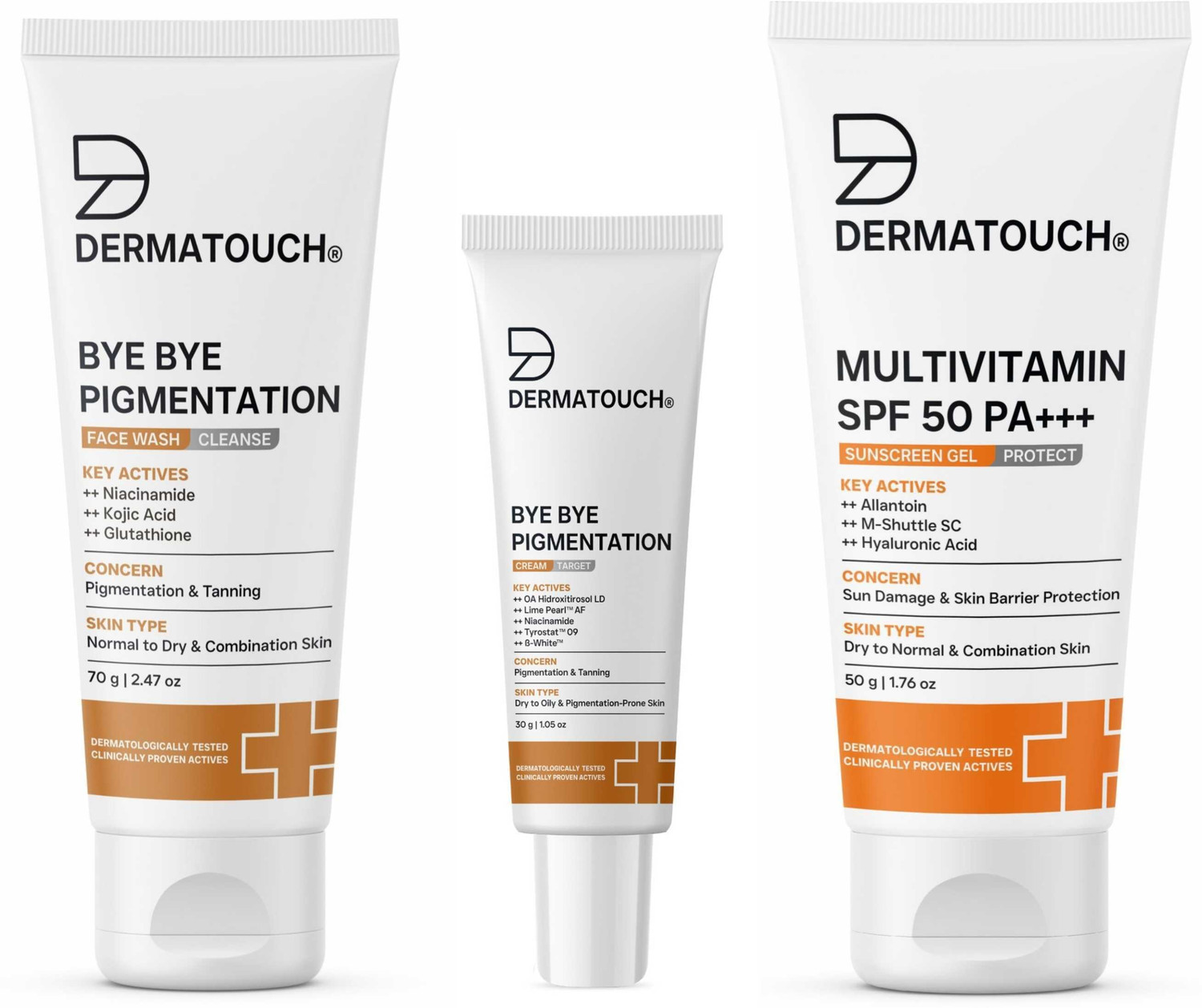 Dermatouch Bye Bye Pigmentation Kit (3 Items) - Image 1
