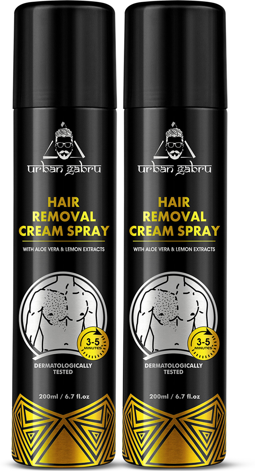 urbangabru Hair Removal Cream Spray 400ml (Set of 2) - Image 1