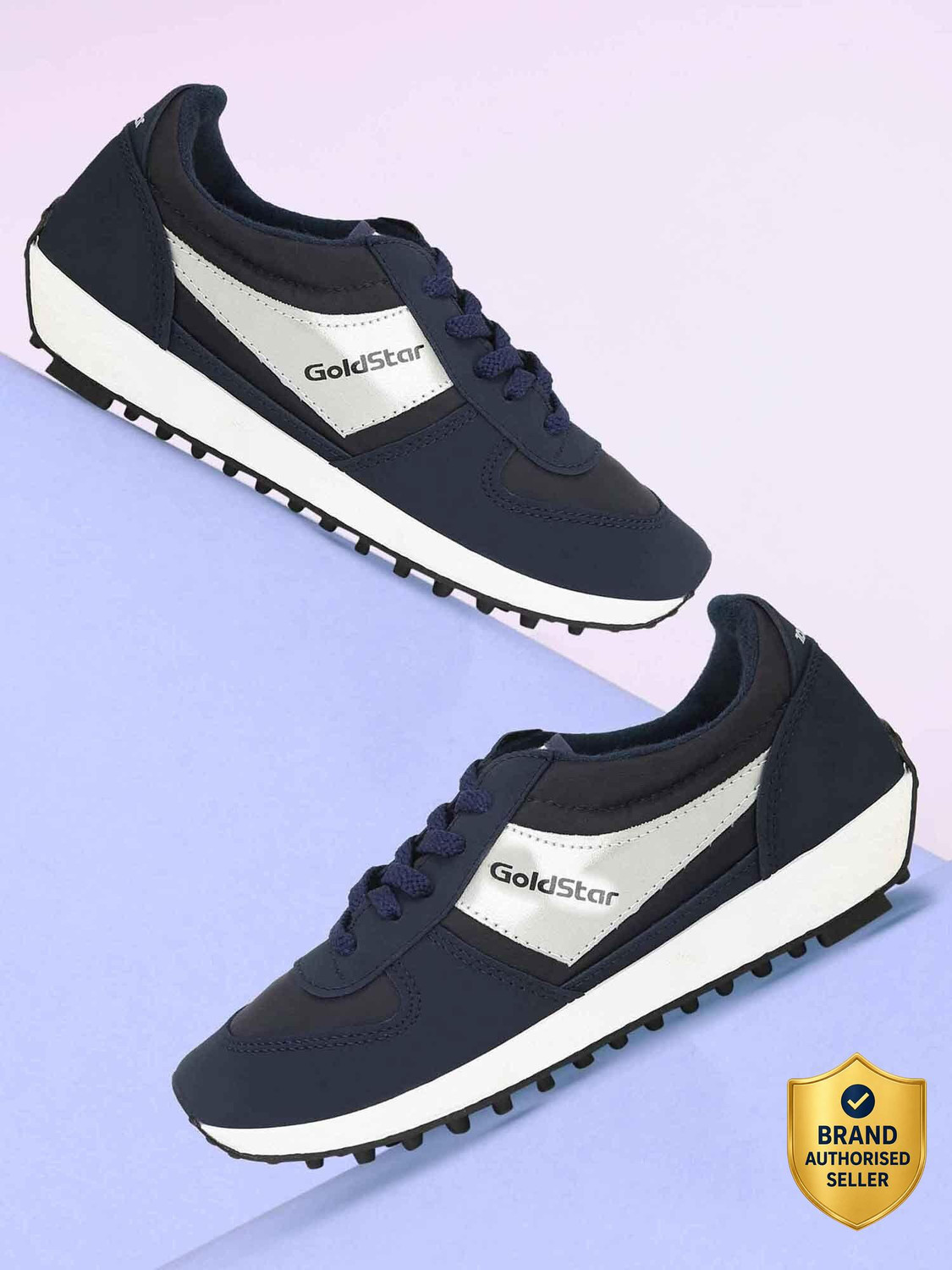 GOLDSTAR PVC'602 Running Shoes (Blue) - Image 1