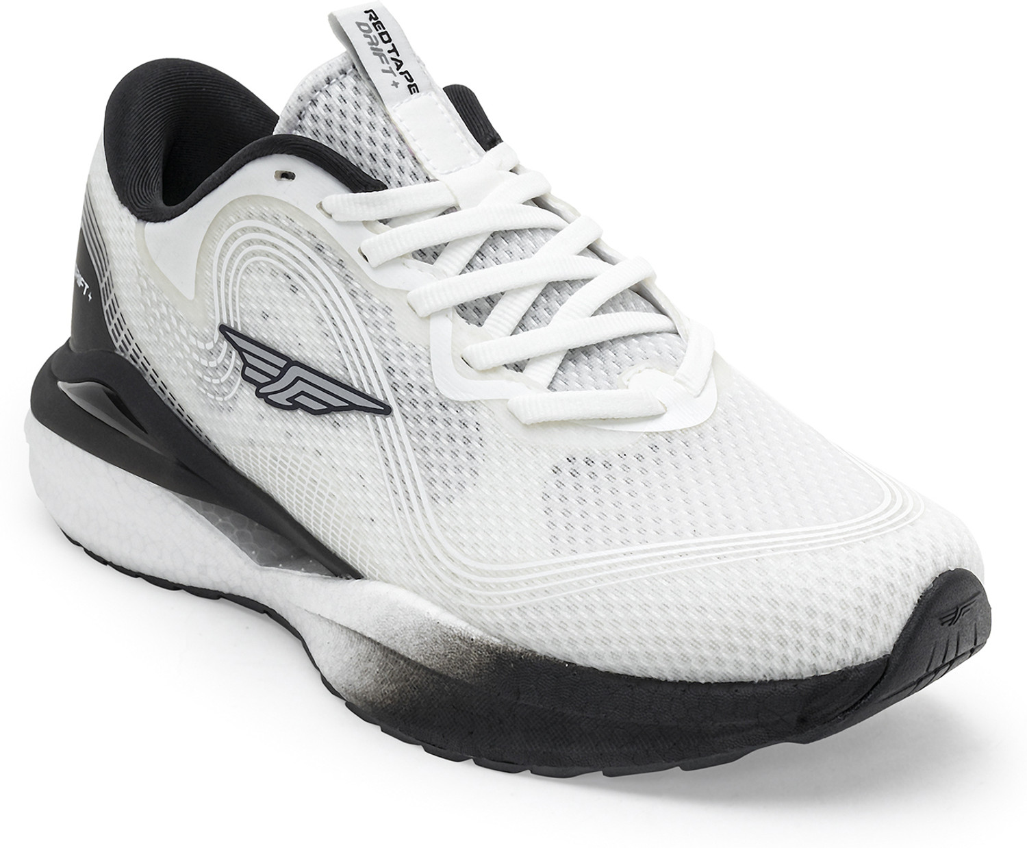 RED TAPE Sports Walking Shoes for Men (Off White, UK 8) - Image 1