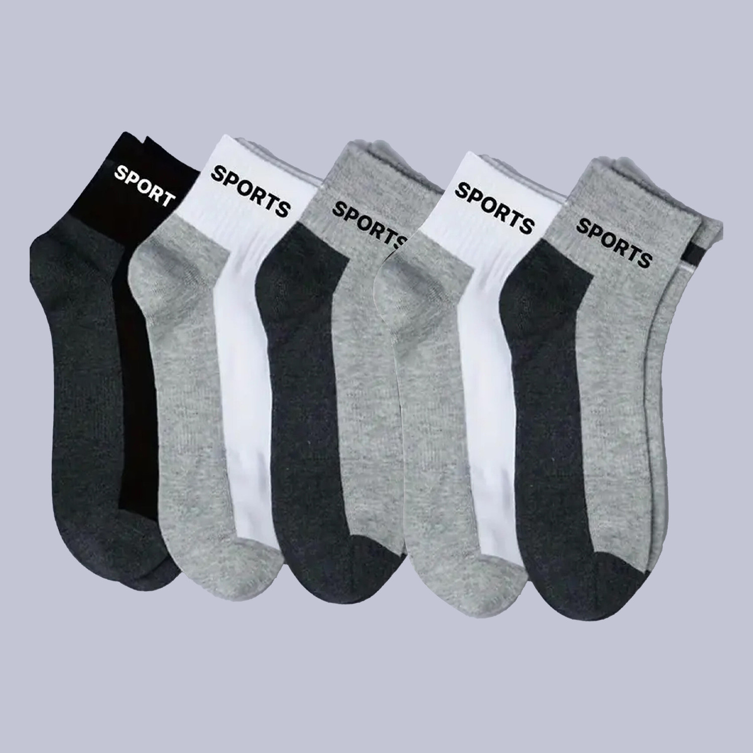 KALKA HOSIERY Men Solid Ankle Length Socks - Image 1