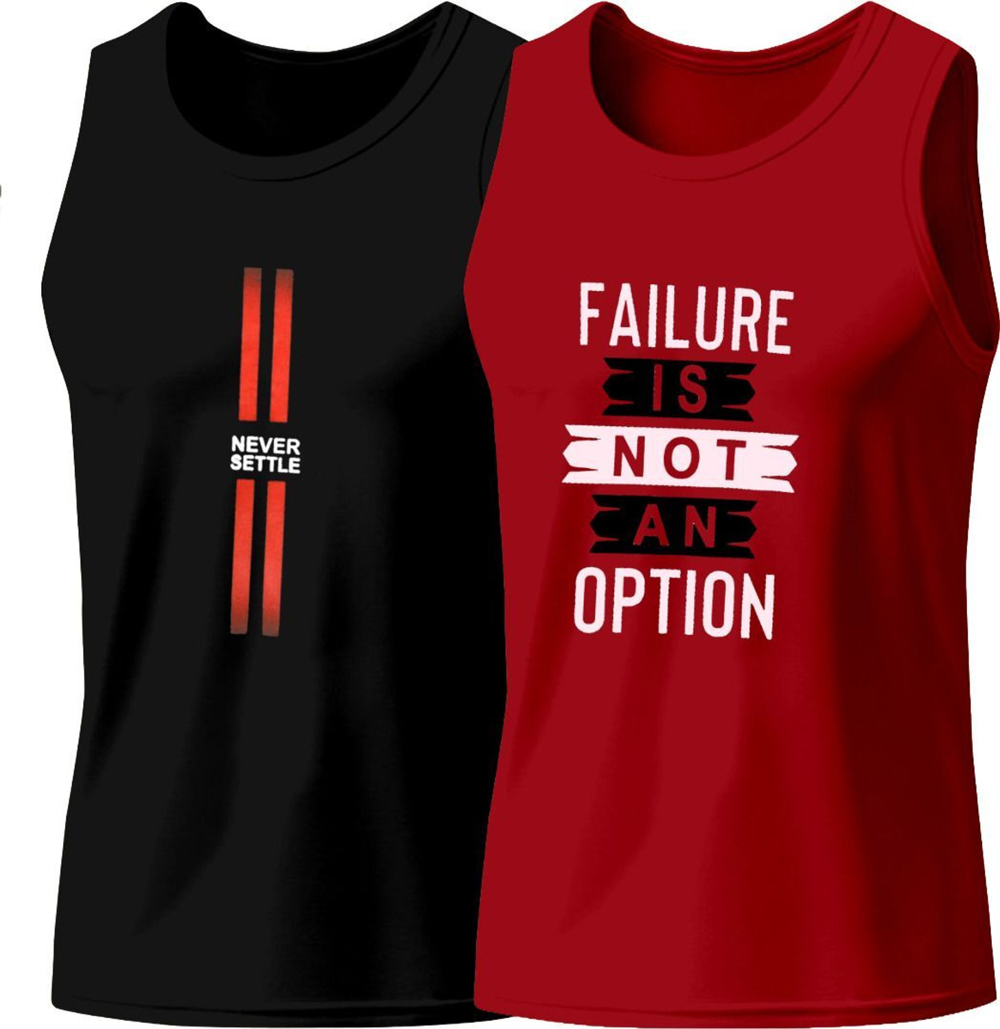 Flicfol Pack of 2 Men Vest - Image 1