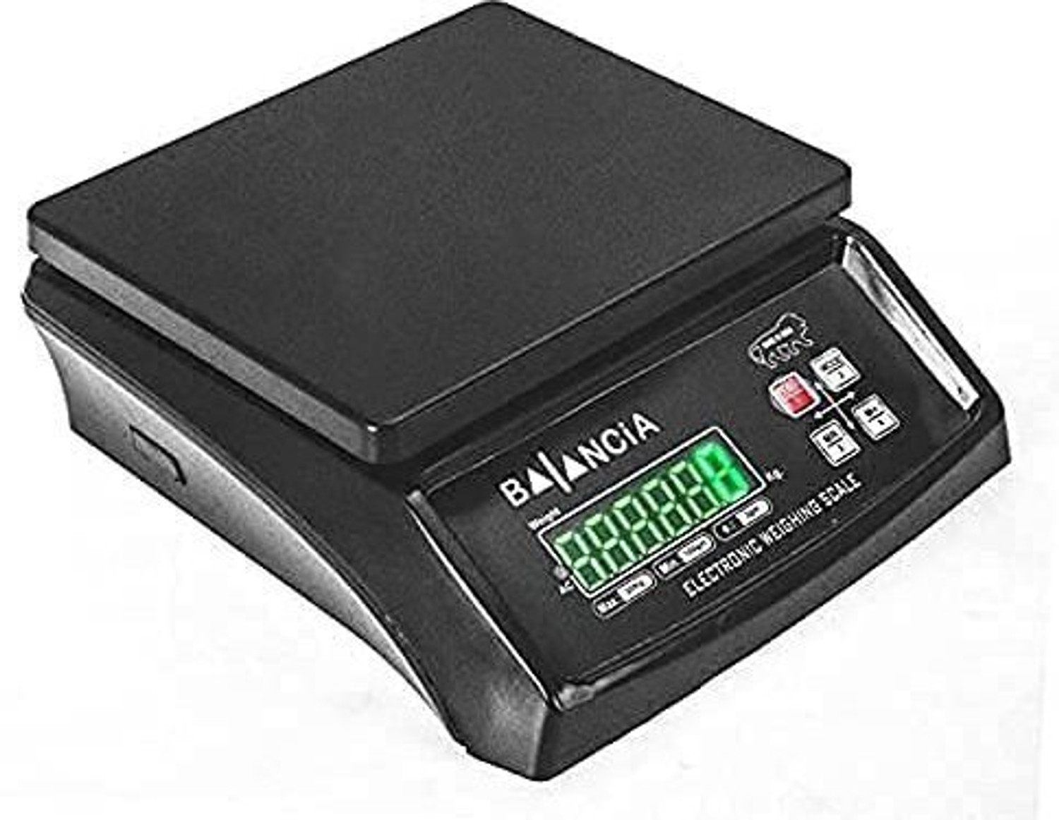 SONALEX 30kg Electric Weighing Scale with LED Display (Black) - Image 1