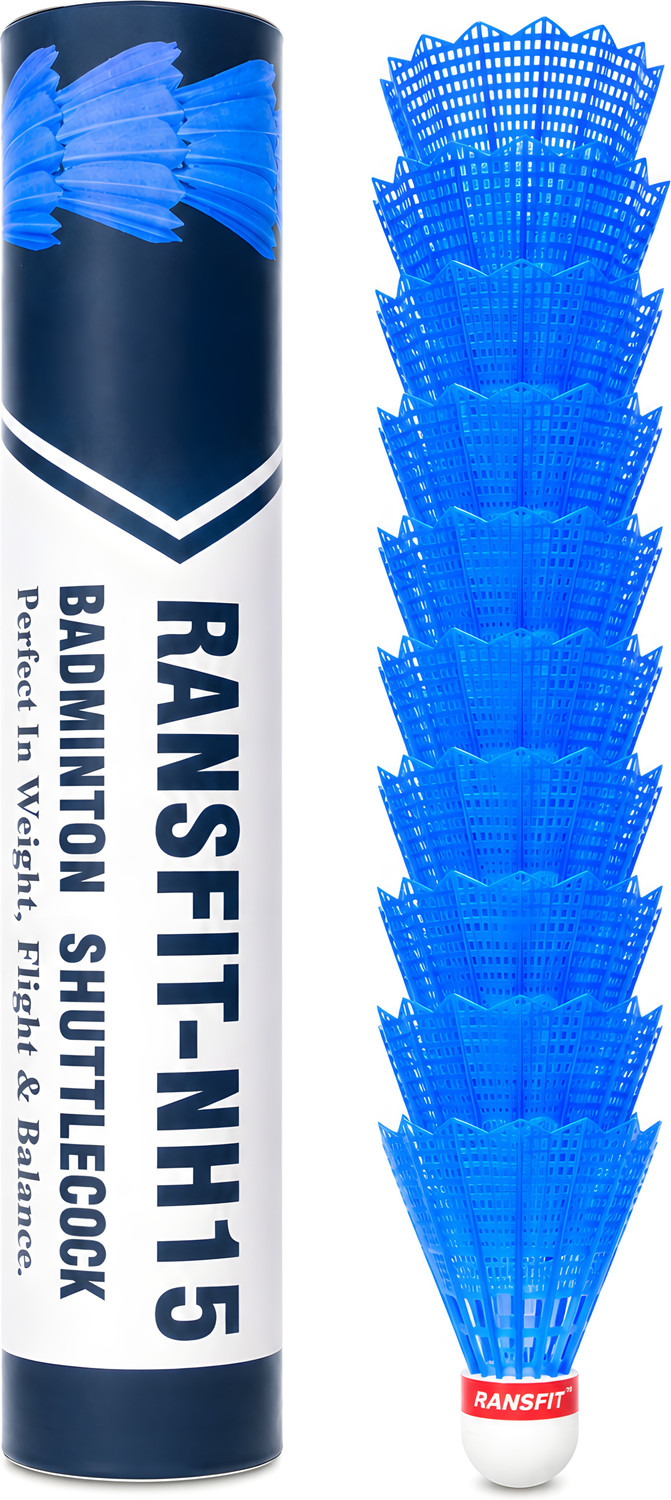 RANSFIT15 Nylon Shuttle Blue (Medium Fast, 78, Pack of 10) - Image 1