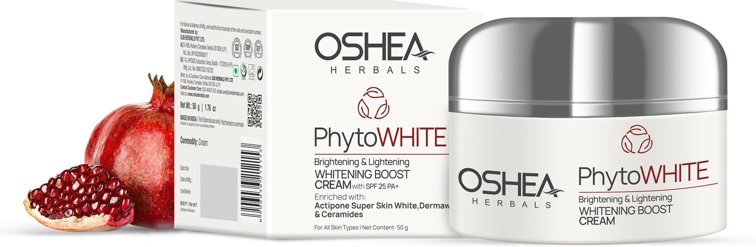 Oshea Herbals PhytoWhite Brightening Boost Face Cream SPF 25PA+ 50g - Image 1