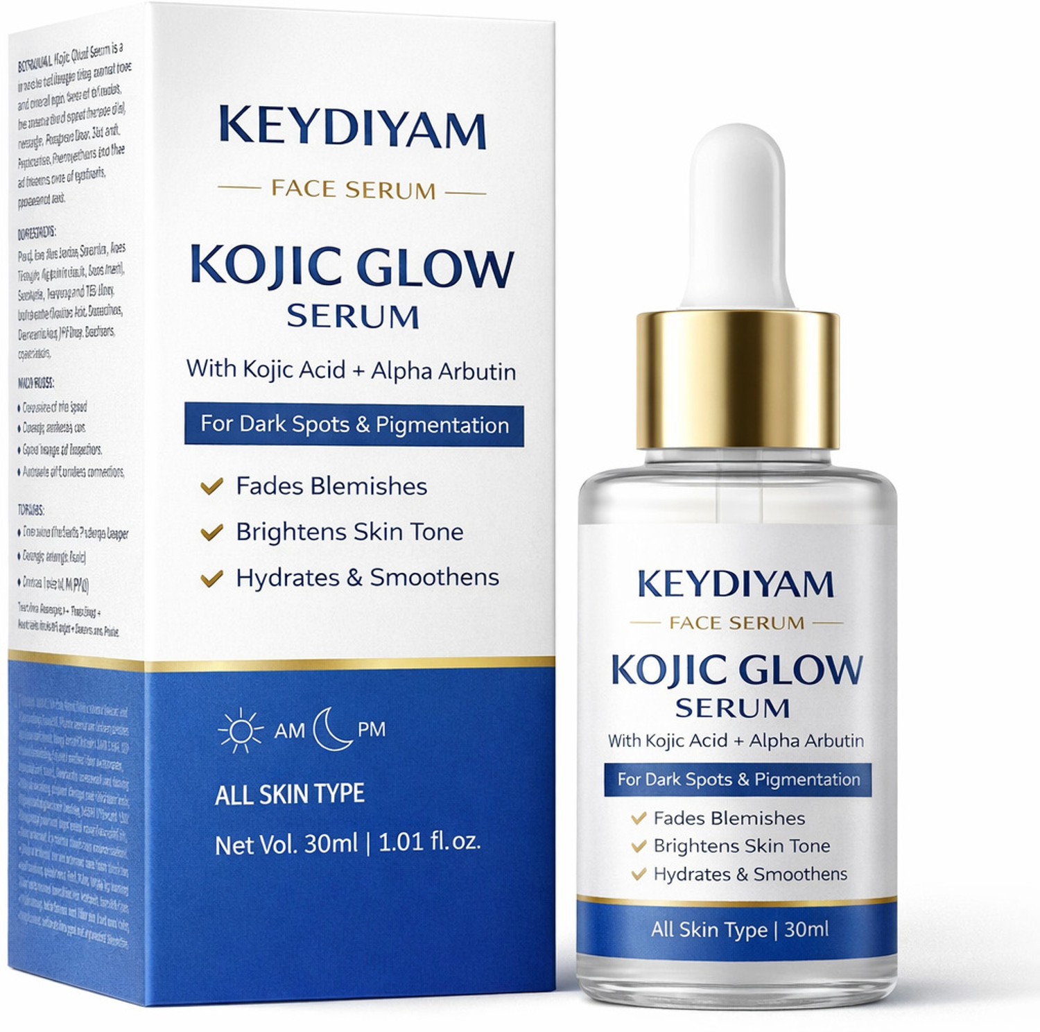 keydiyam Kojic Glow Face Serum 30ml - Image 1
