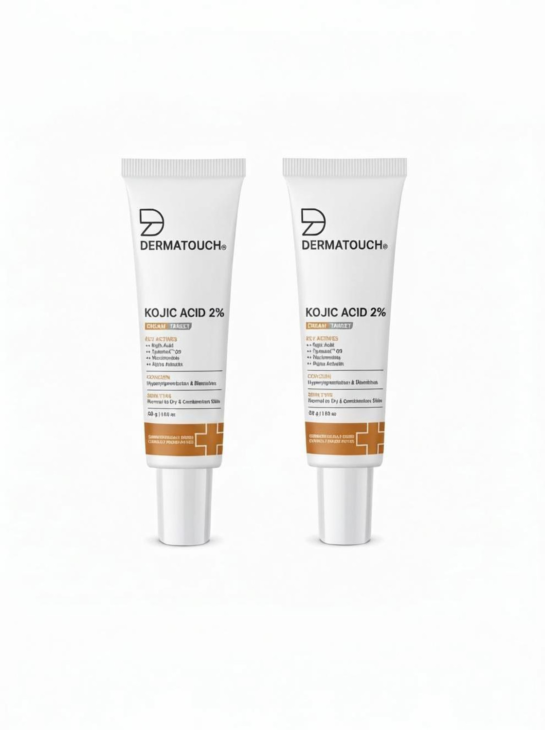 Dermatouch Kojic Acid 2% Cream | Non-greasy | For Pigmentation, Blemishes and Dark Spots reduction (60 g) - Image 1