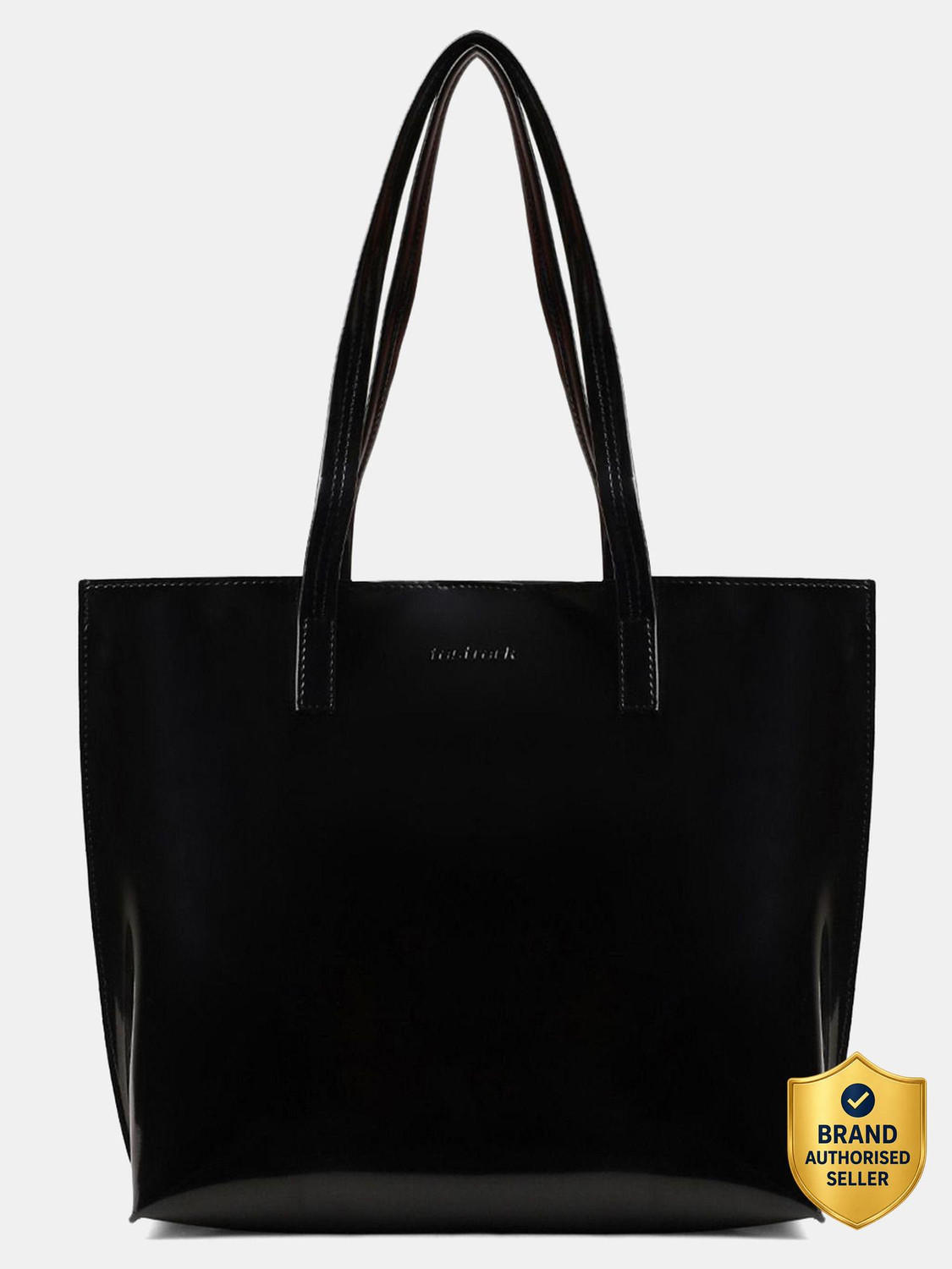Fastrack Black Women Tote Fits Upto 14'' Laptop - Image 1
