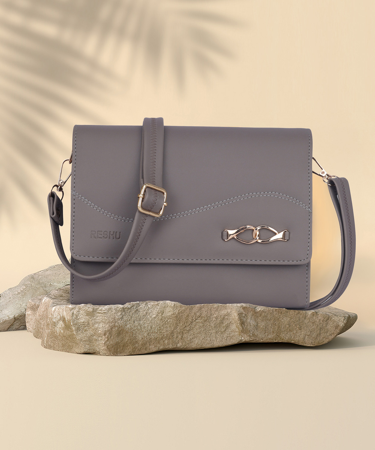 Reshu Women's Sling Cross-Body Bag with Adjustable Strap - Image 1