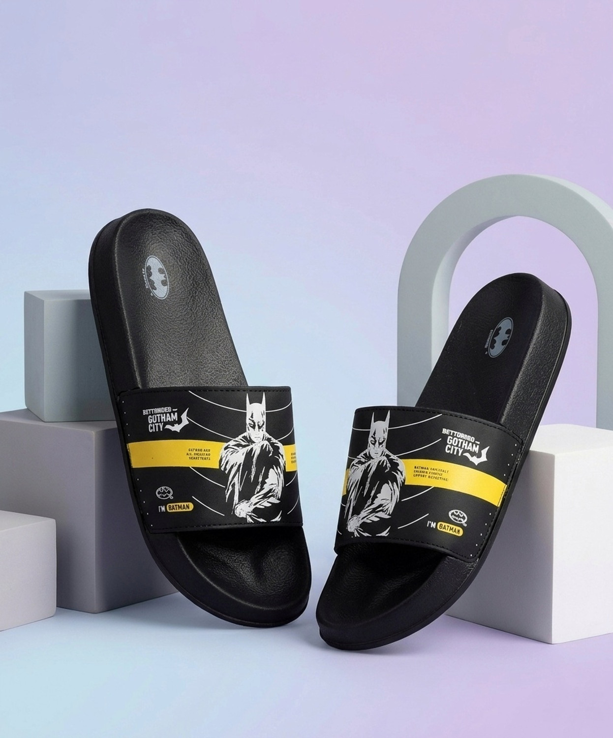 Svaar Men Slides (Black, Size 9) - Image 1
