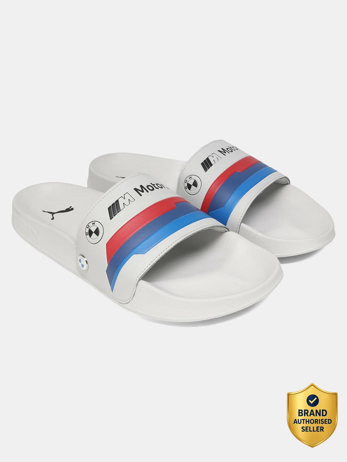 PUMA BMW MMS Leadcat 2.0 Logo Men Flip Flops (Multicolor, UK 8) - Image 1