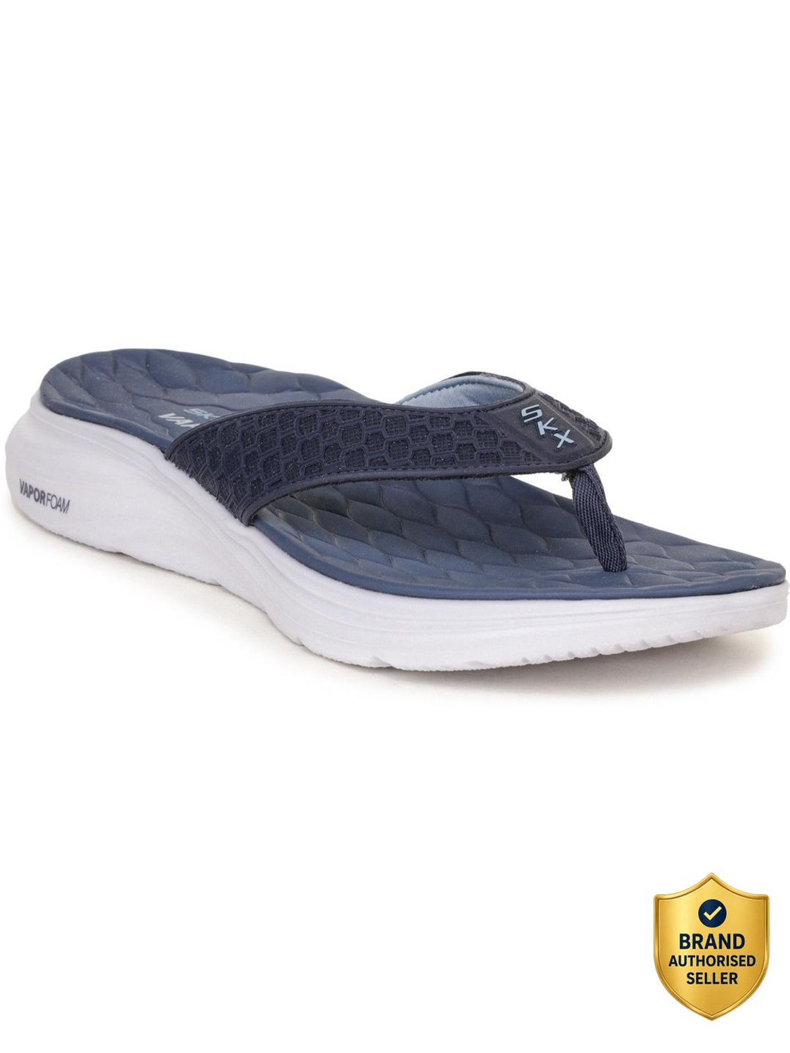 Skechers Men Flip Flops (Navy , 6) - Image 1