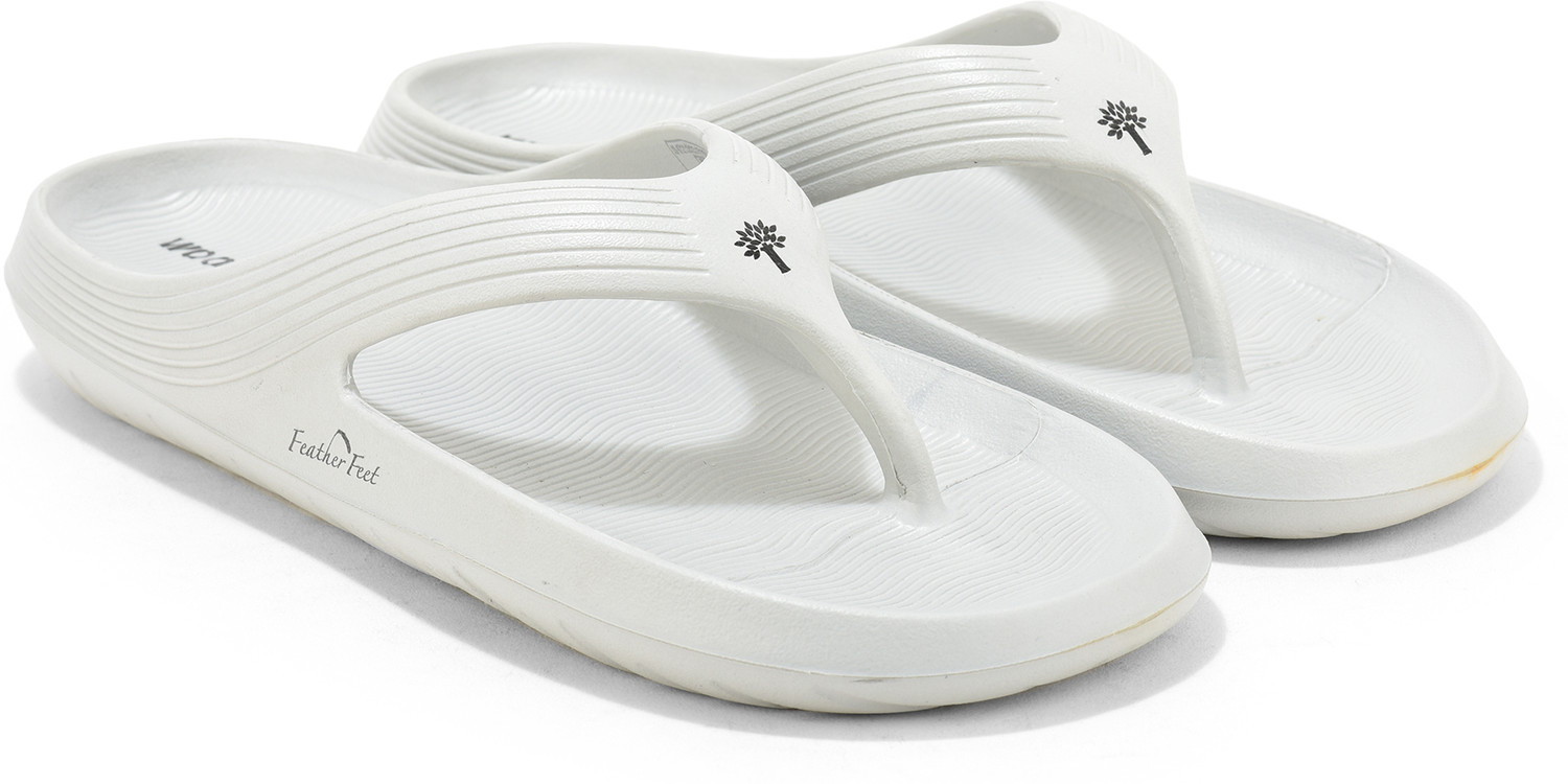 WOODLAND Men's Casual Summer Slippers White Size 10 - Image 1
