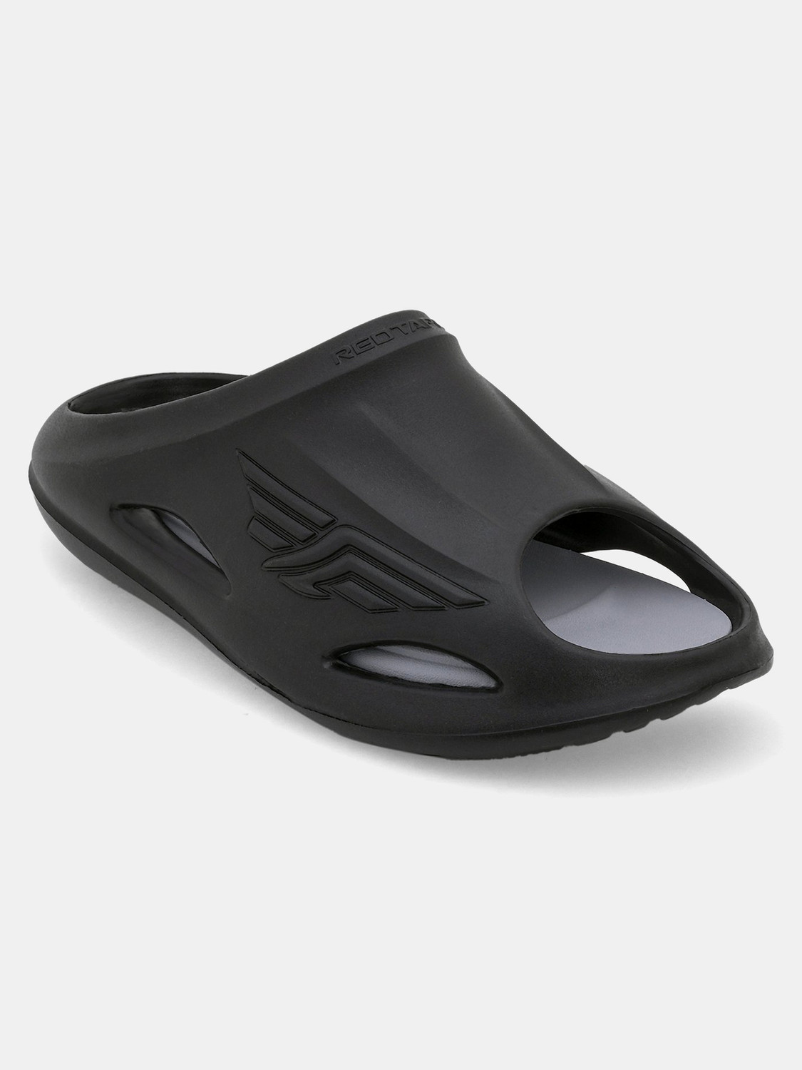 RED TAPE Men Slides Black Size 7 - Image 1