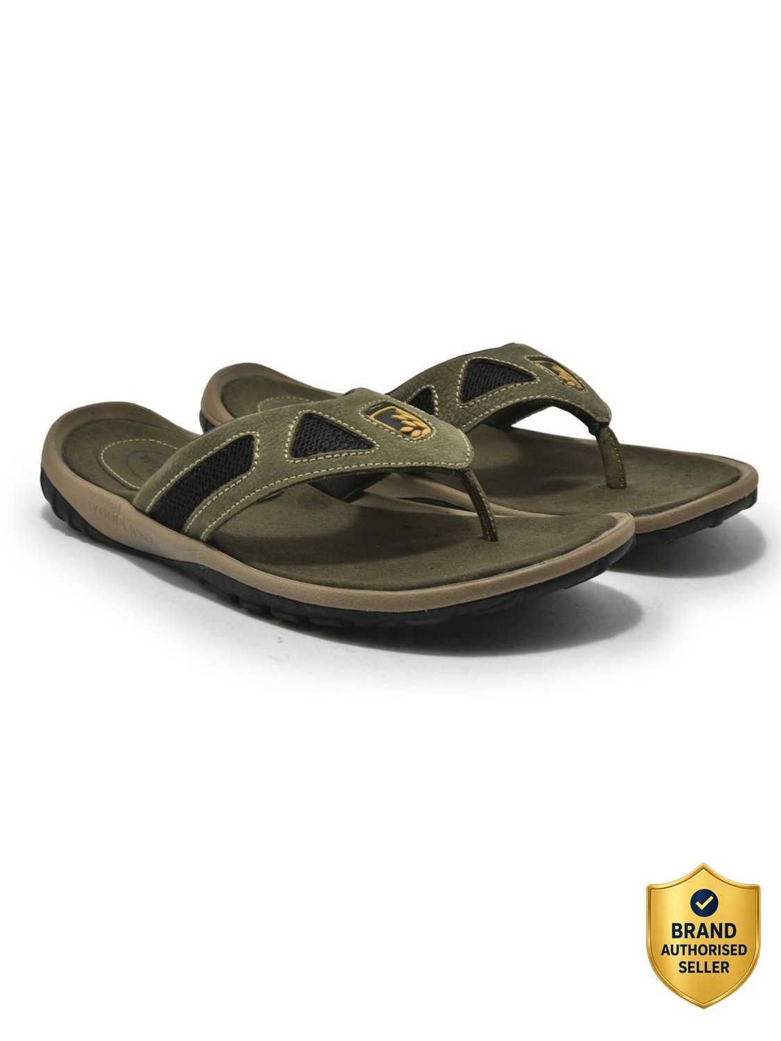 Woodland Men's Green Comfort Slippers (Size 9) - Image 1