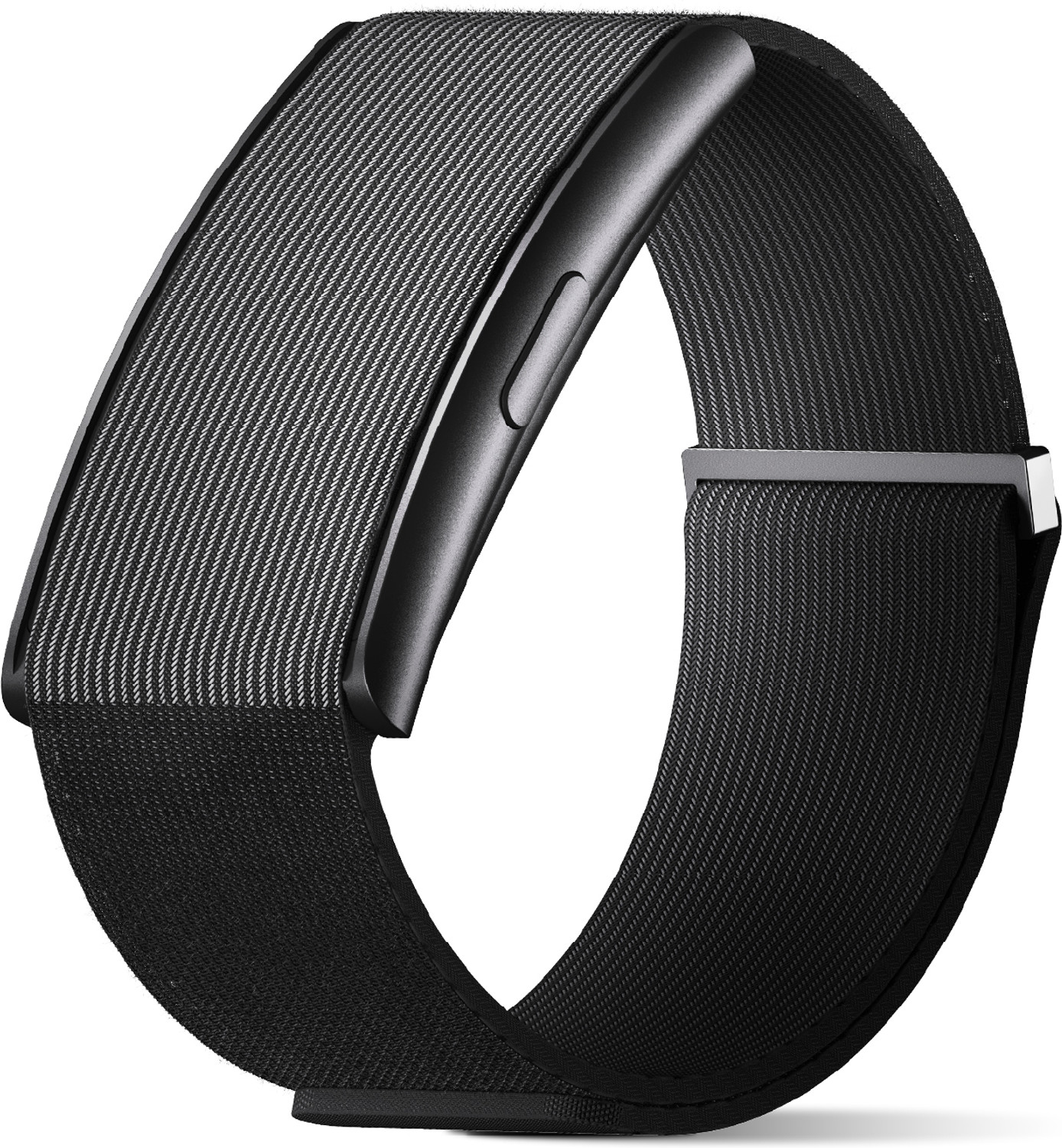 CrossBeats Vector Smart Band|5ATM Waterproof,HRV & SpO2 Tracking, Sleep & Stress Monitoring (Black Strap, Size : Free Size) - Image 1