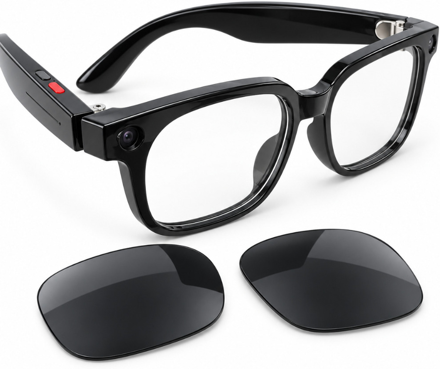Maizic Smarthome S3 Ultra AI Smart Glasses with Camera, HD Video, Translation & Calling (Black) - Image 1