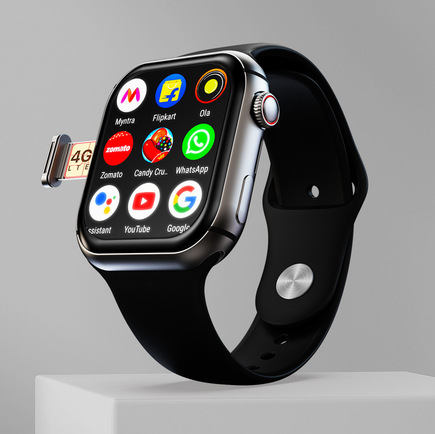 Fire-Boltt Dream WristPhone 4G LTE WiFi Android Smartwatch - Image 1