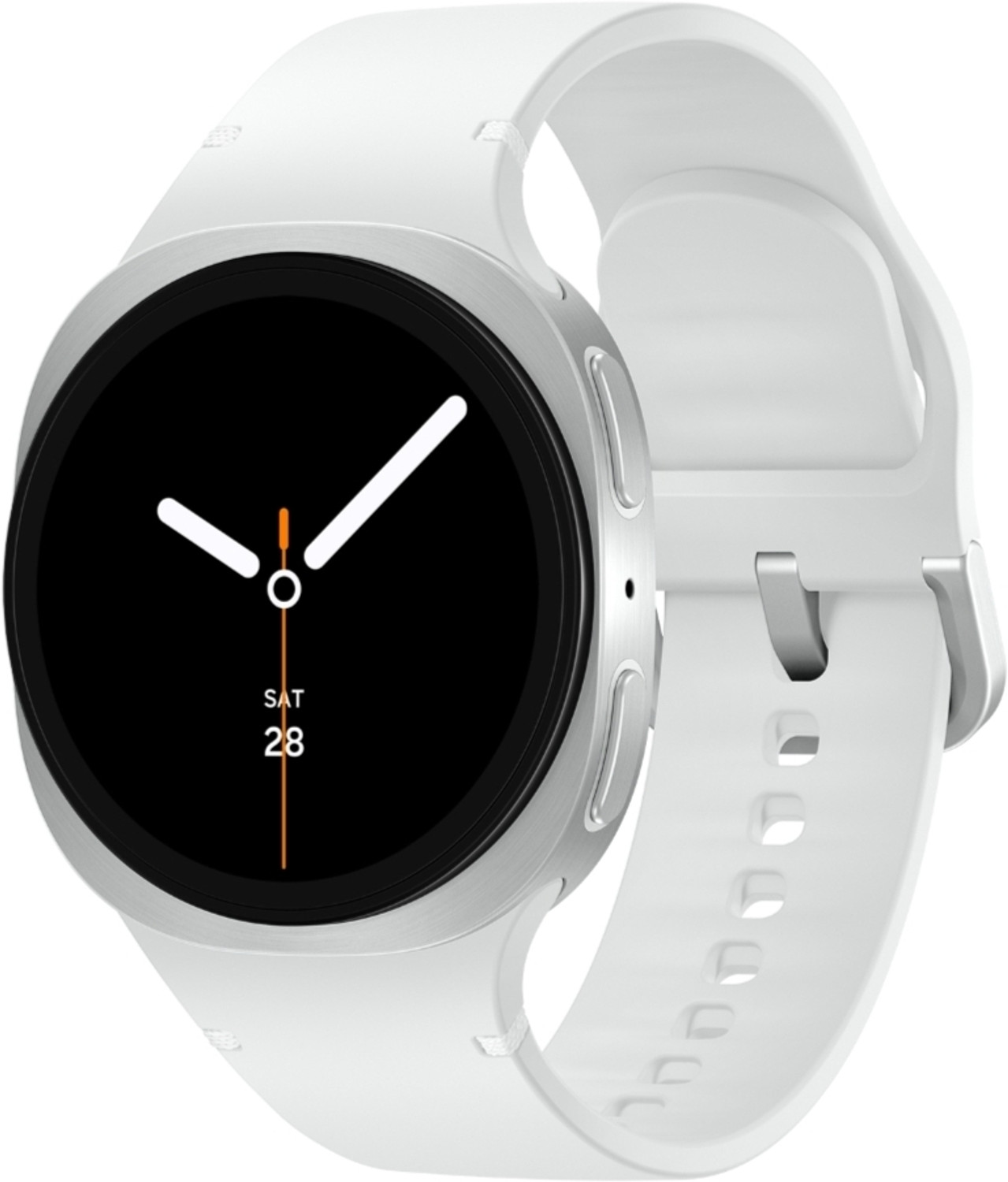 Samsung Galaxy Watch8 44mm Bluetooth Smartwatch (White Strap) - Image 1