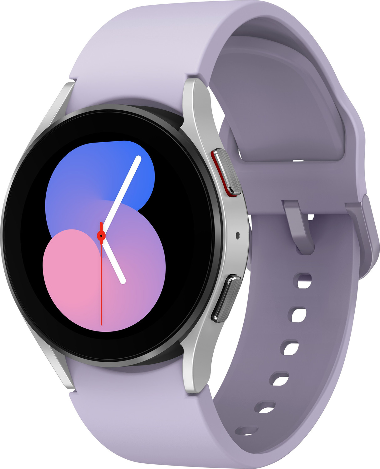 Samsung Watch 5 40mmSuper AMOLED displayBluetooth calling & body composition tracking (Purple Strap, Free Size) - Image 1