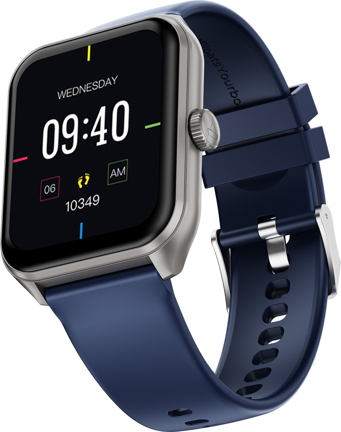 boAt Wave Fury Pro w/ 1.83'' HD Display, Metal Body, BT Calling & Functional Crown Smartwatch Price in India - Image 1