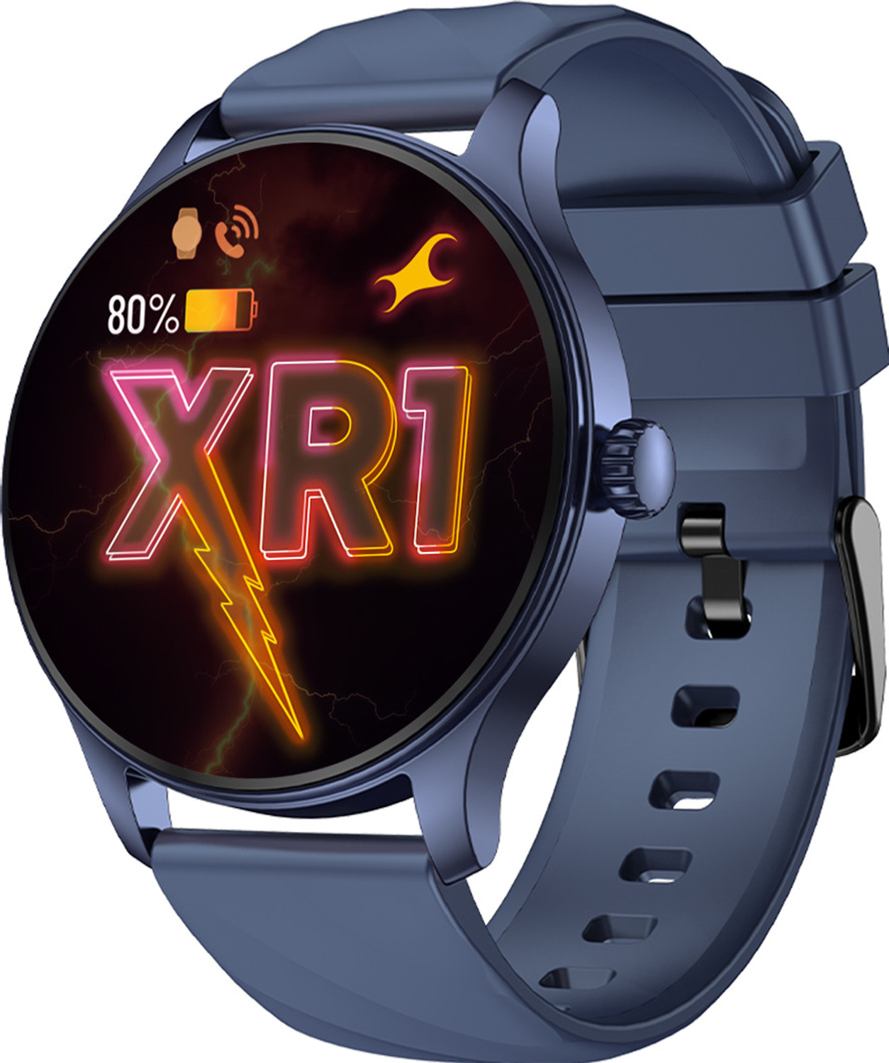 Fastrack XR1-1.38 Smartwatch, Blue Strap, Free Size - Image 1