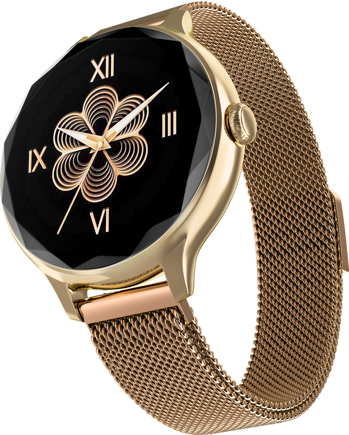 Noise Diva Smartwatch Gold Link Strap - Image 1