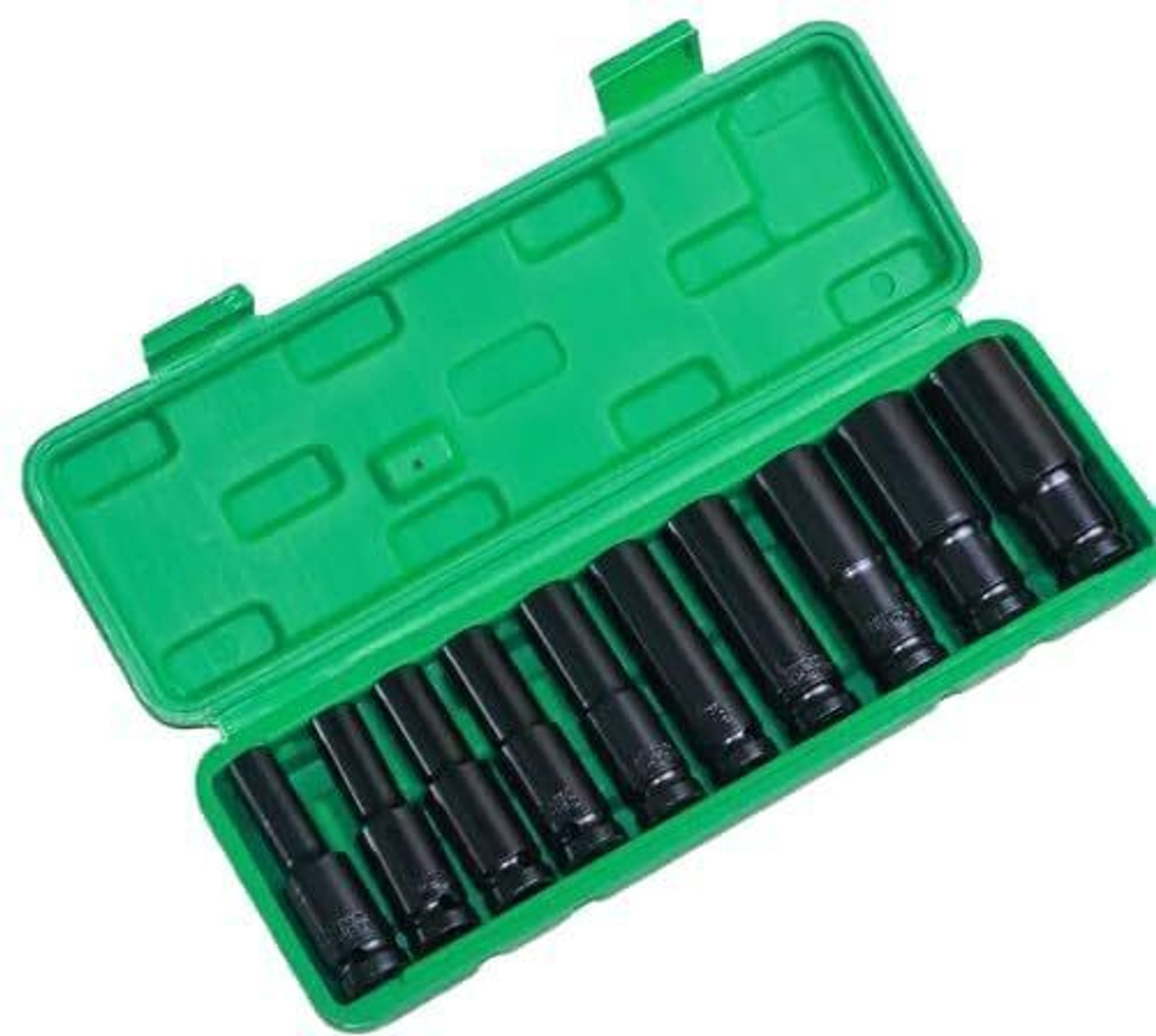 OKASTA 10-Piece 1/2-Inch Deep Impact Socket Set - Image 1
