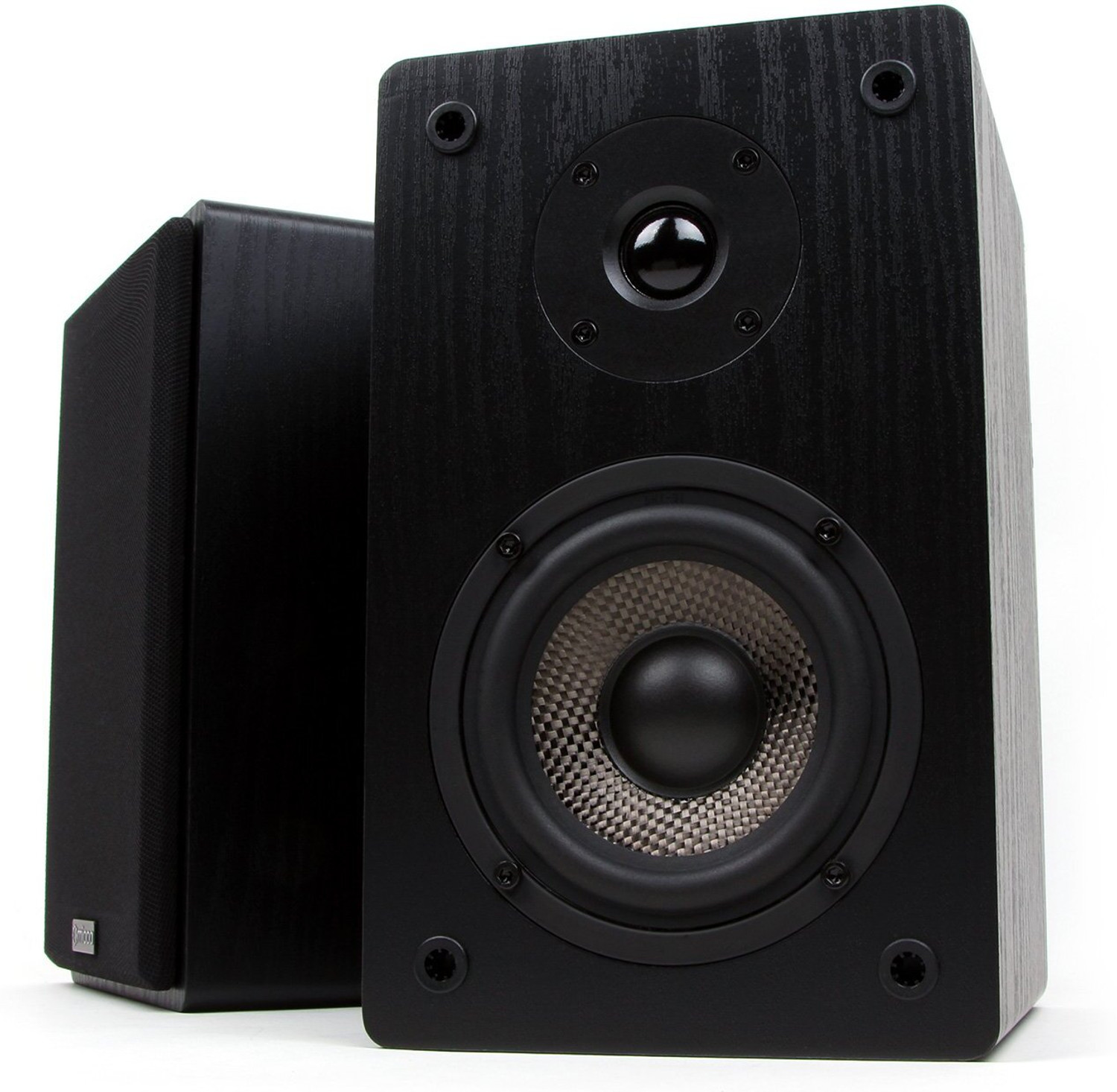 Buy Micca Mb42 Bookshelf Speakers With 4-Inch Carbon Fiber Woofer And Silk Dome Tweeter 75 W Home Theatre Online from Flipkart.com - Image 1