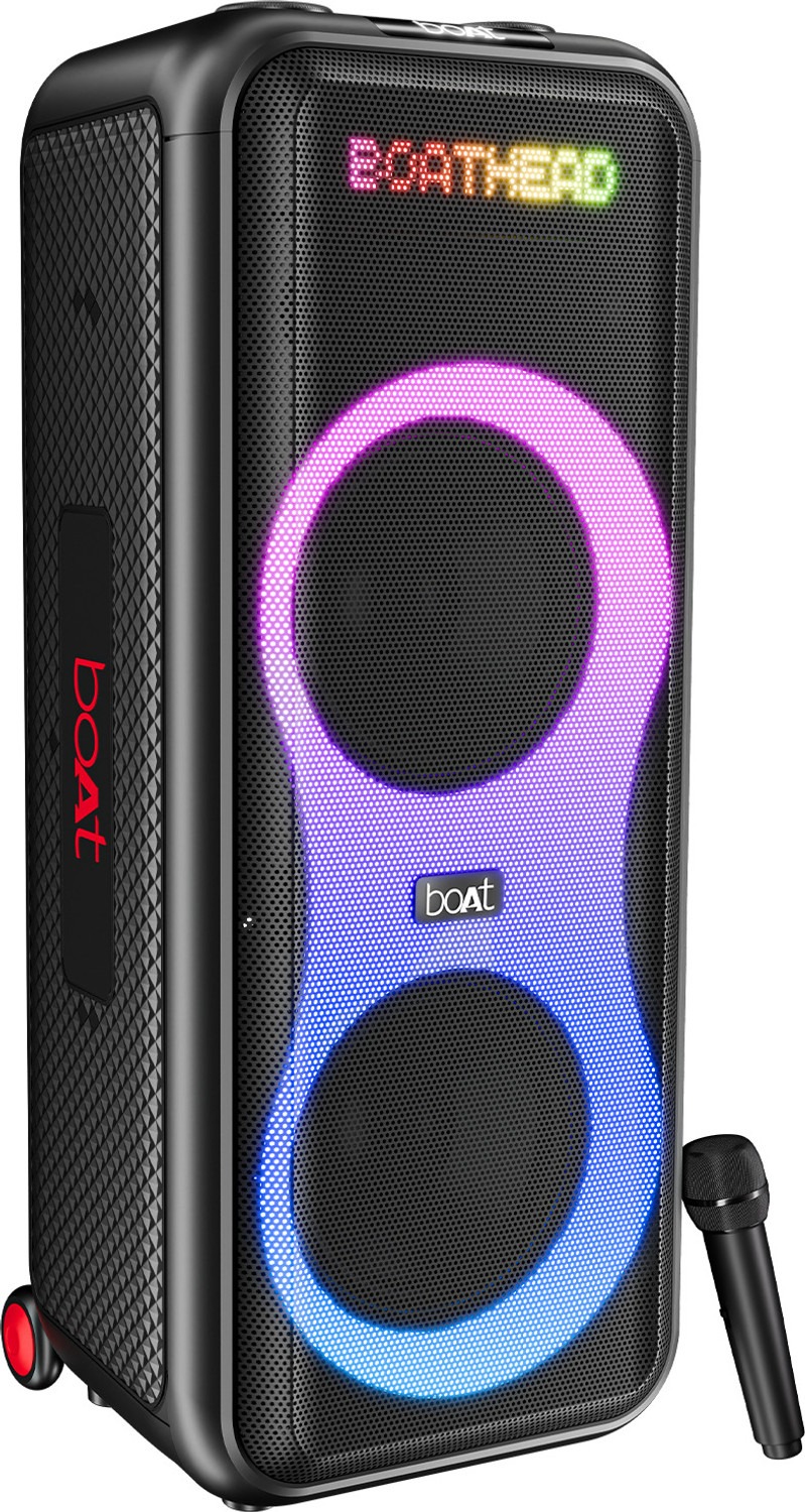 boAt Partypal 600 220W Bluetooth Tower Speaker (Premium Black) - Image 1