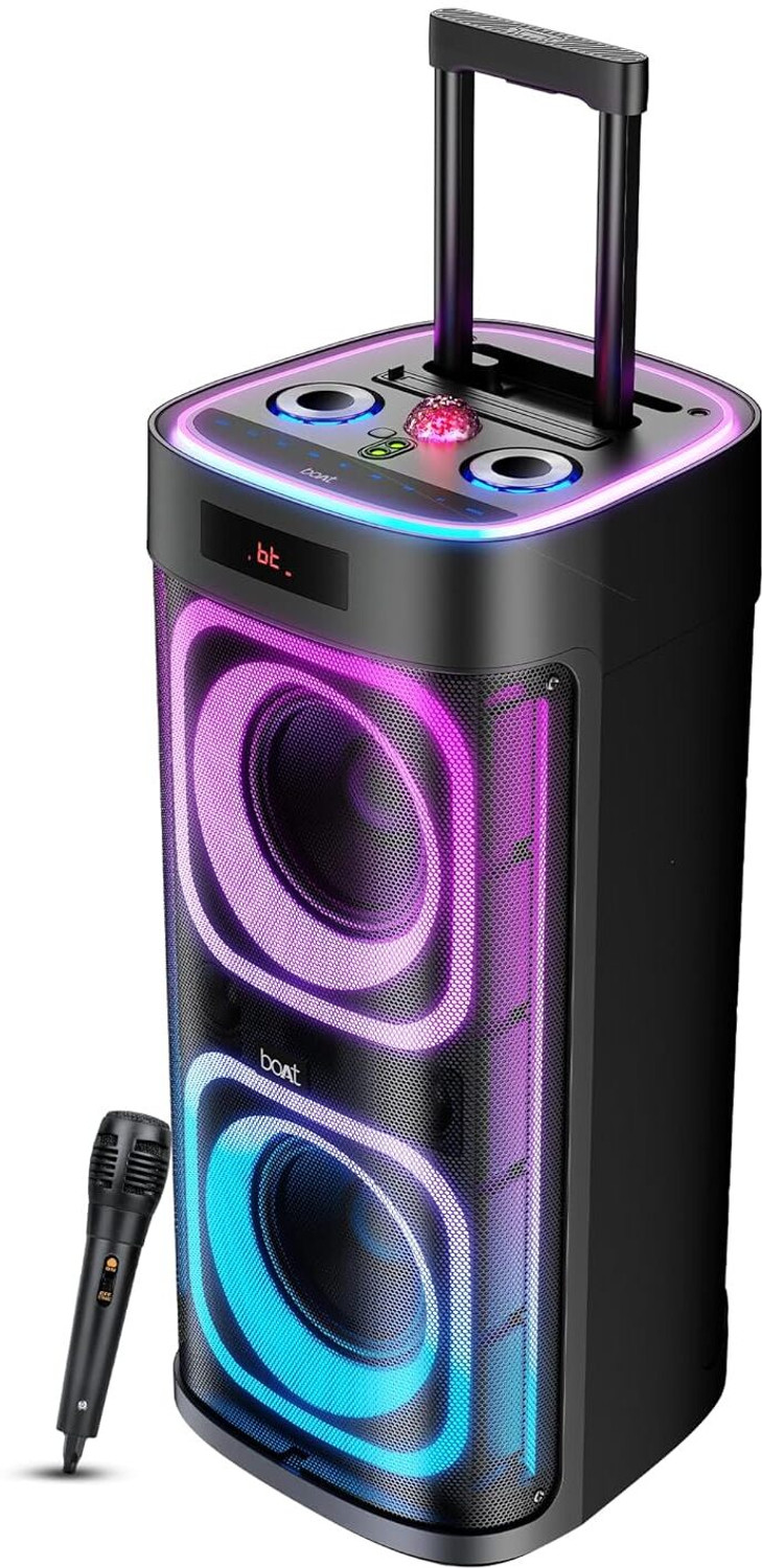 boAt PartyPal 700 300W Bluetooth Party Speaker (Space Black) - Image 1