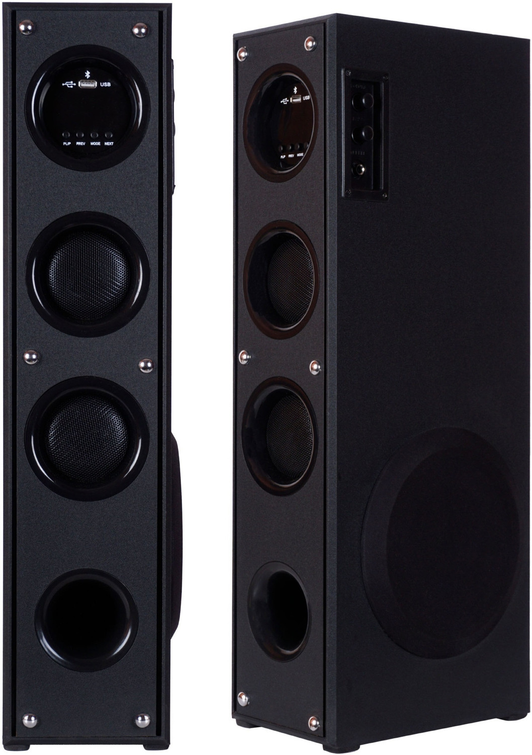 liluns T-8N/MD 140 W Bluetooth Tower Speaker (Black, 3 Channel) - Image 1