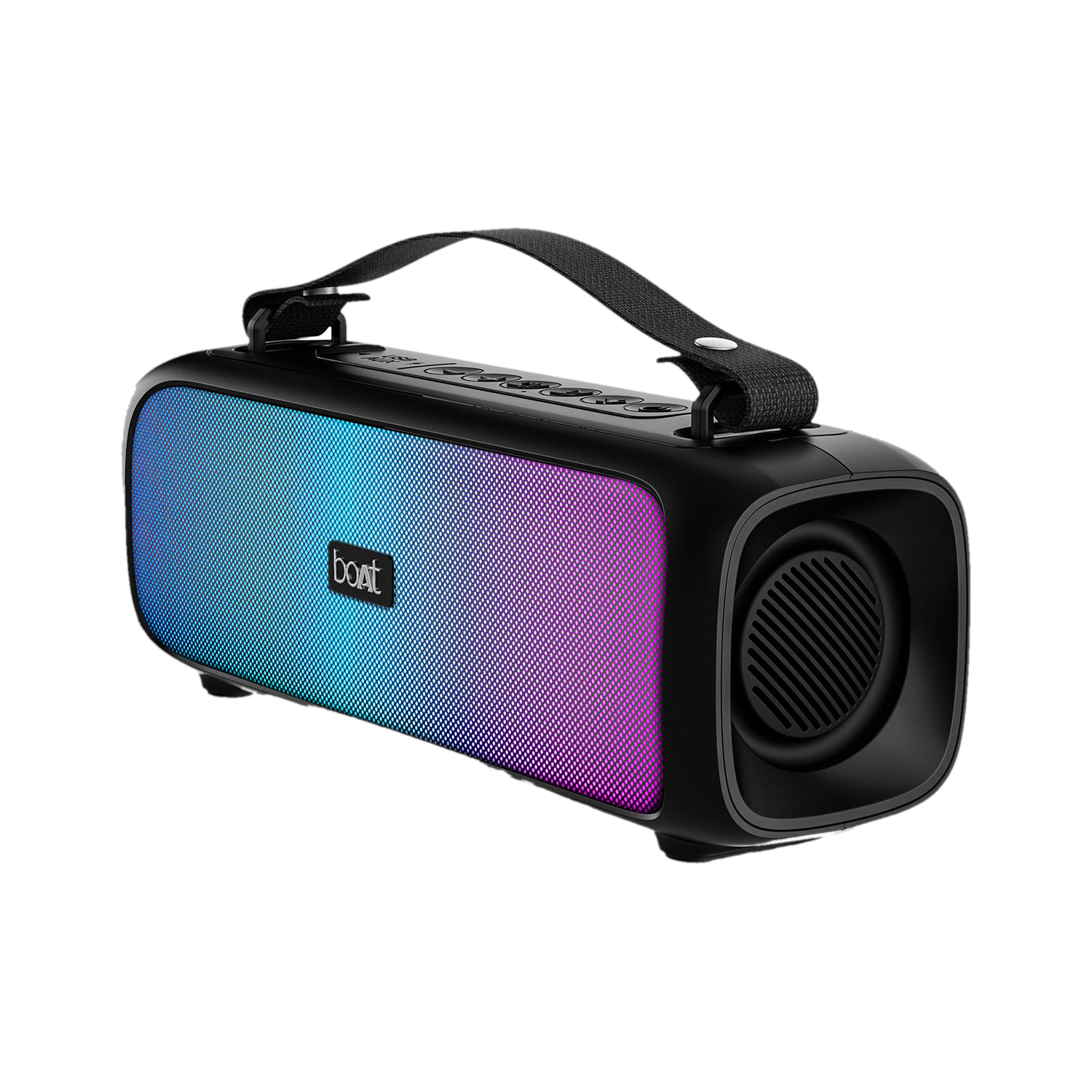 boAt Stone 580 12W Bluetooth Speaker, Midnight Black - Image 1