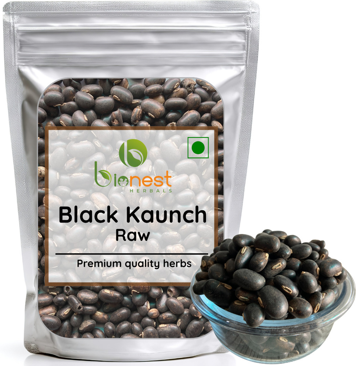 Bionest Herbals Black Kaunch Beej Raw 250g - Image 1