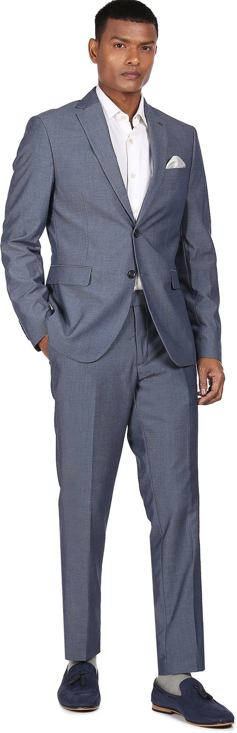 ARROW Men 2 Piece Self Design Suit - Image 1