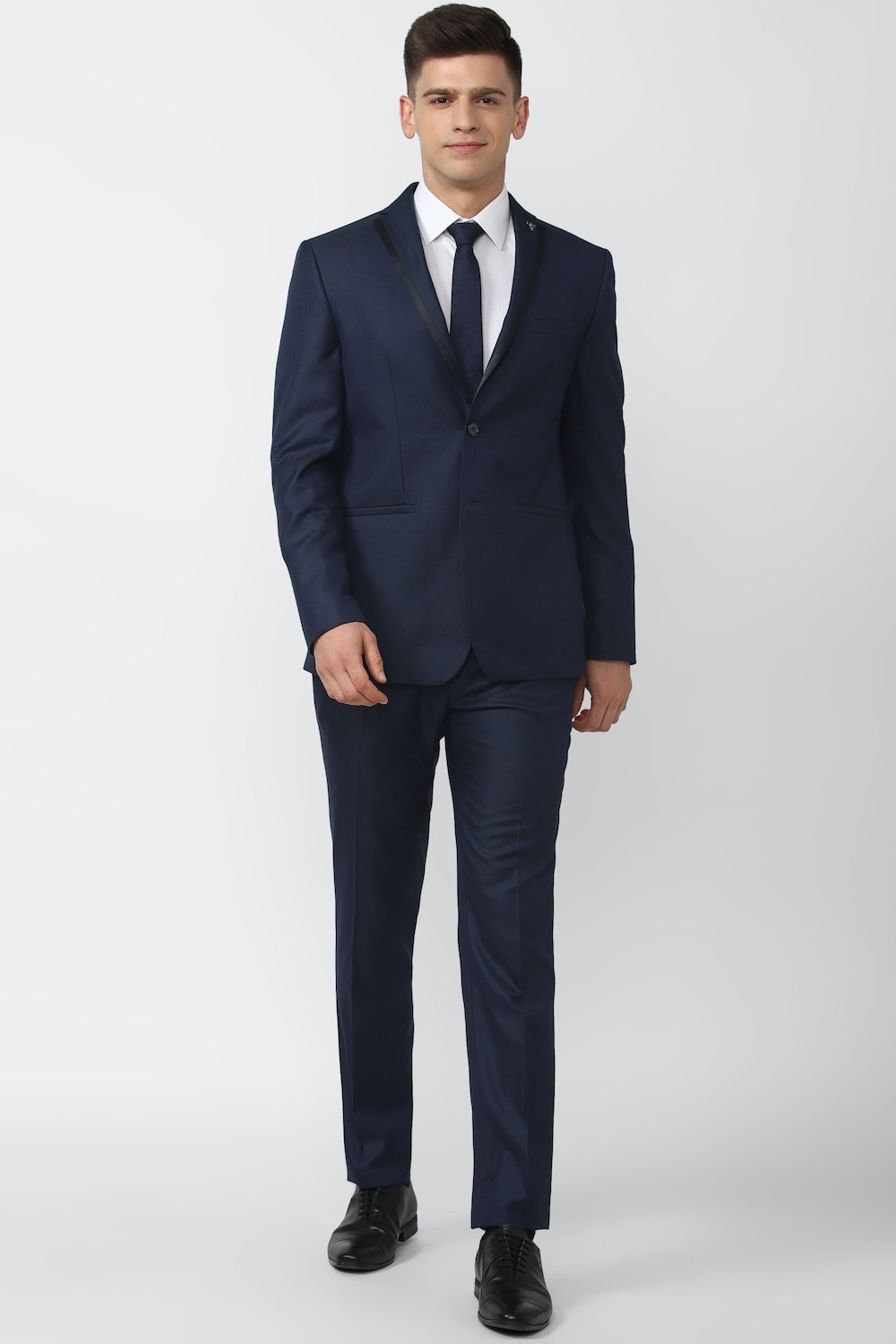 PETER ENGLAND Men Single Breasted - 2 button Solid Suit - Image 1