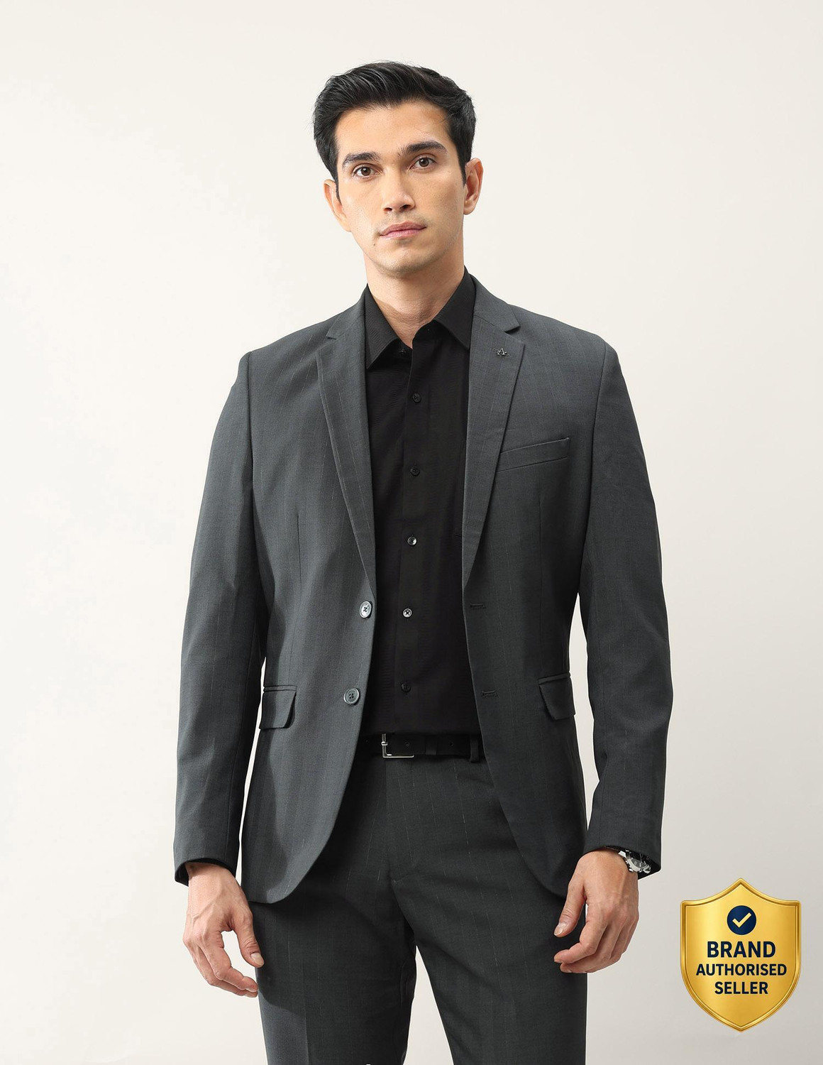 ARROW Men 2-piece Self Design Suit - Image 1