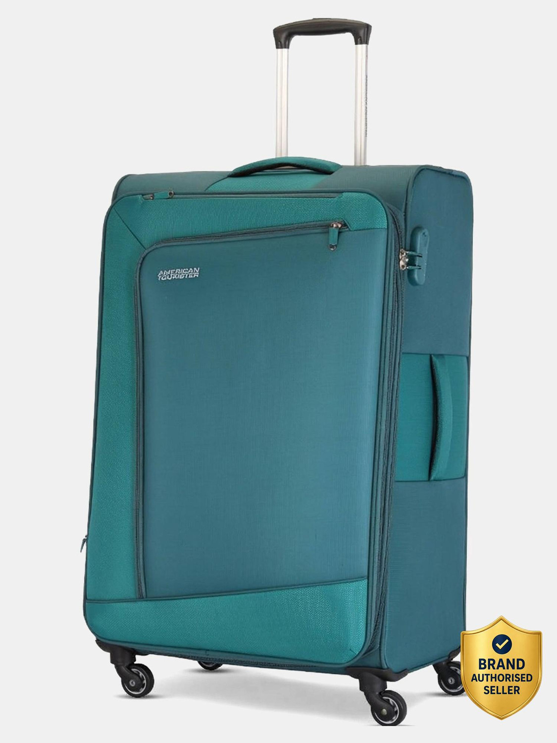 AMERICAN TOURISTER Small Check-in Suitcase (58 cm) 4 Wheels - AMT VERMONT SP - Green - Image 1