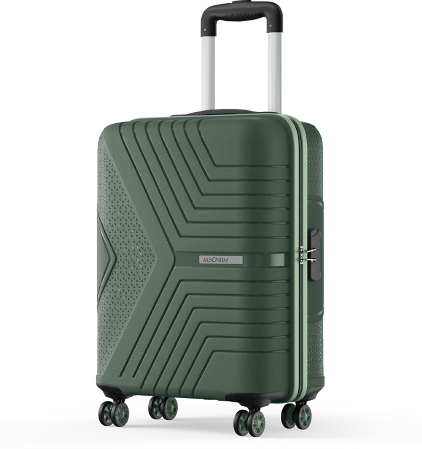 Magnum by Safari Zeno 55 Cabin Suitcase 55cm Green - Image 1