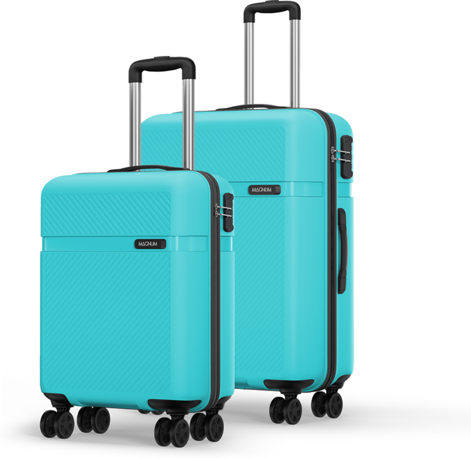 Magnum by Safari Fury 2 Hard Luggage Set of 2 (55cm & 65cm, Pack of 2 - Image 1