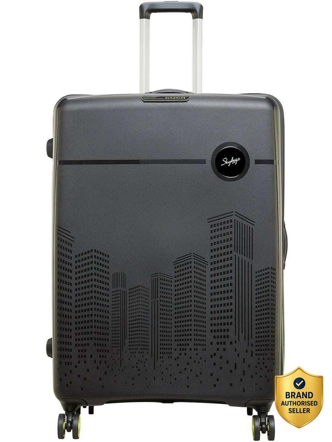SKYBAGS Small Check-in Suitcase (55 cm) 8 Wheels - CITYSCAPE - Black - Image 1