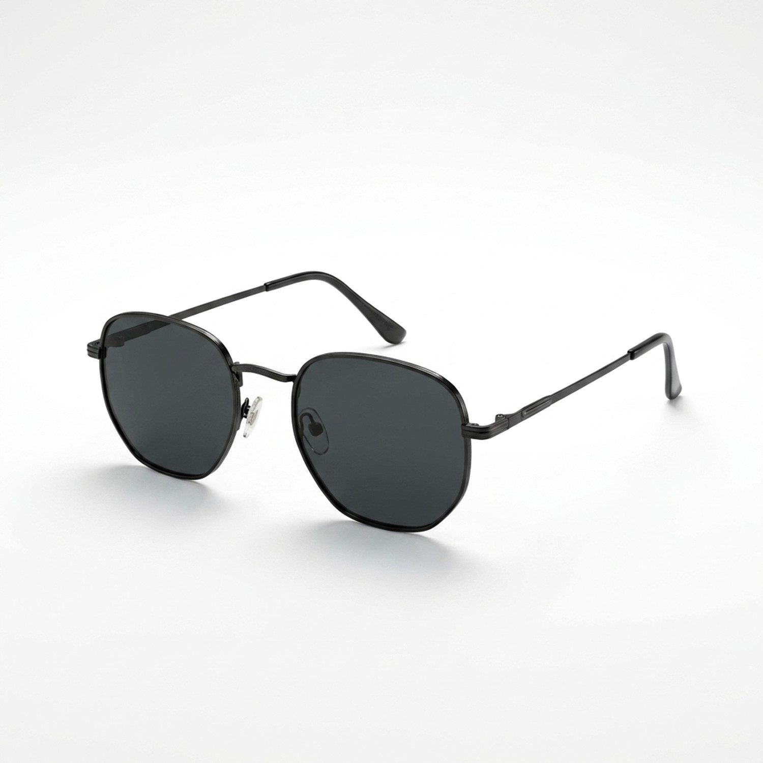 HoneyEretail Polarized Night Vision Riding Glasses, Black - Image 1