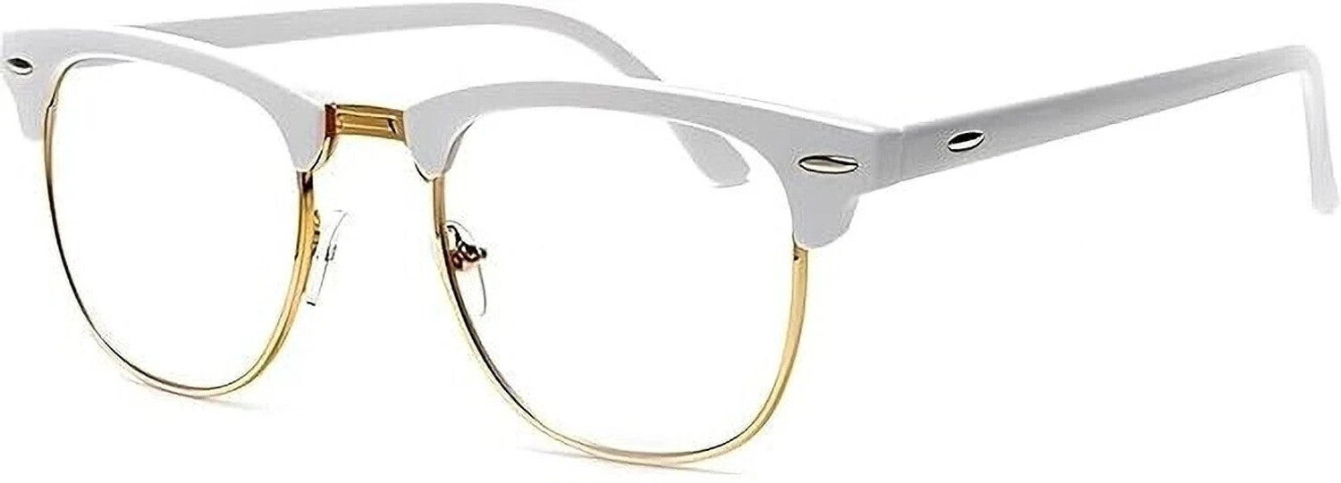 The Studded Clubmaster Sunglasses UV Protection Clear - Image 1