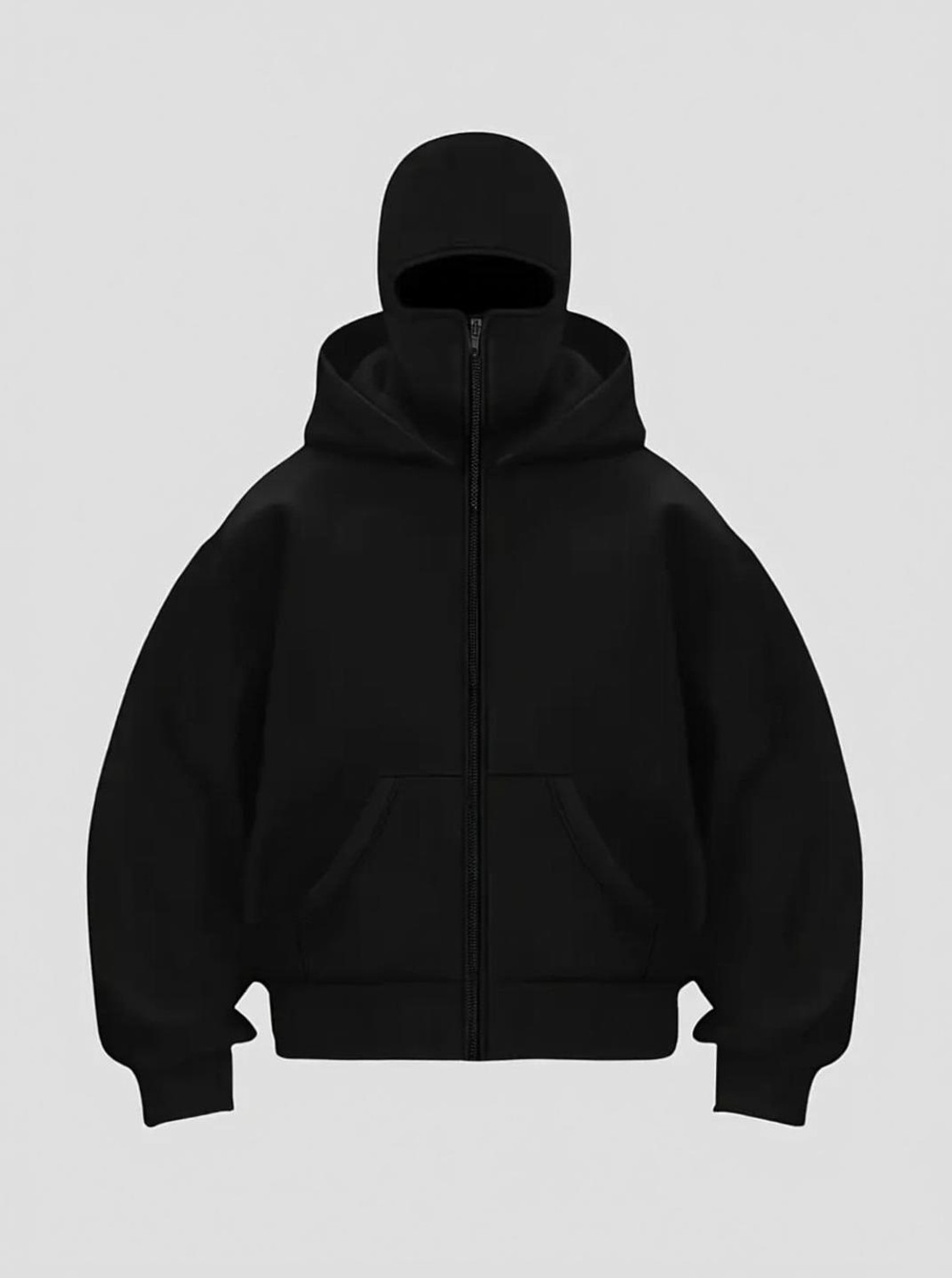 Povaxpo Men Full Sleeve Solid Hooded Sweatshirt - Image 1