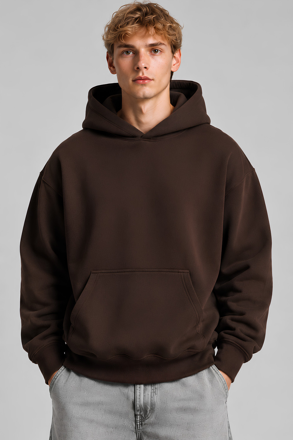 Eikon Fashion Men & Women Full Sleeve Solid Hooded Sweatshirt - Image 1