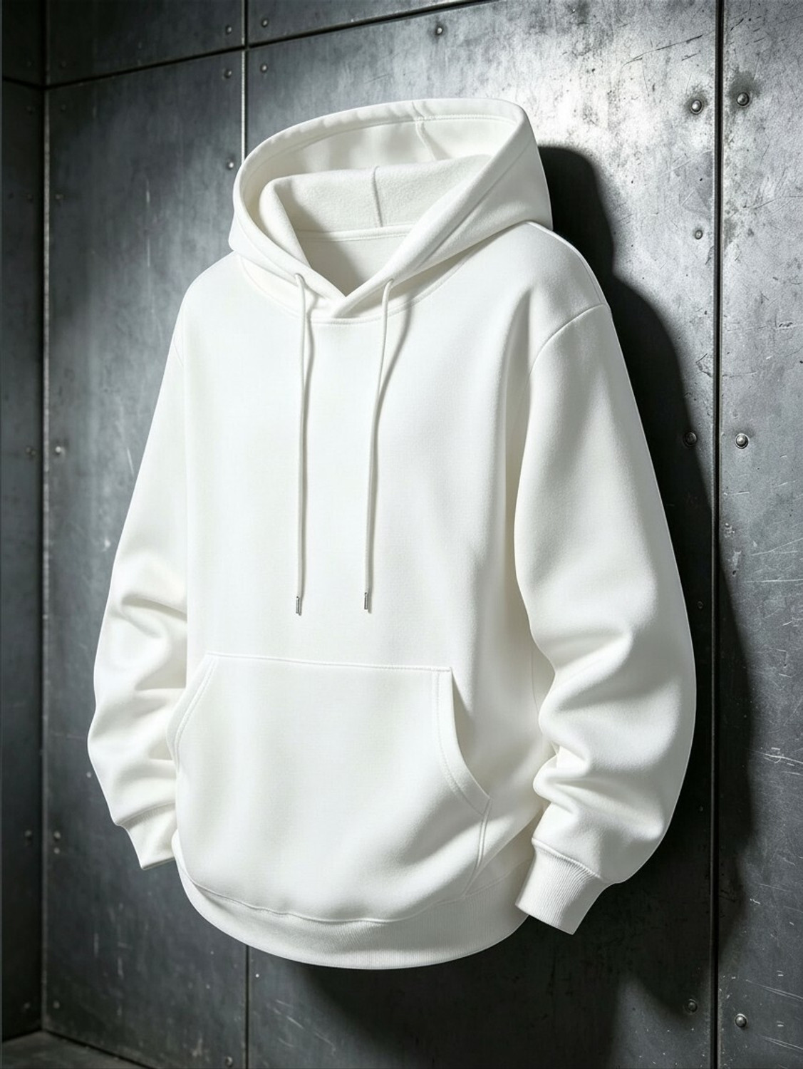 loomzy Full Sleeve Solid Men Sweatshirt - Image 1