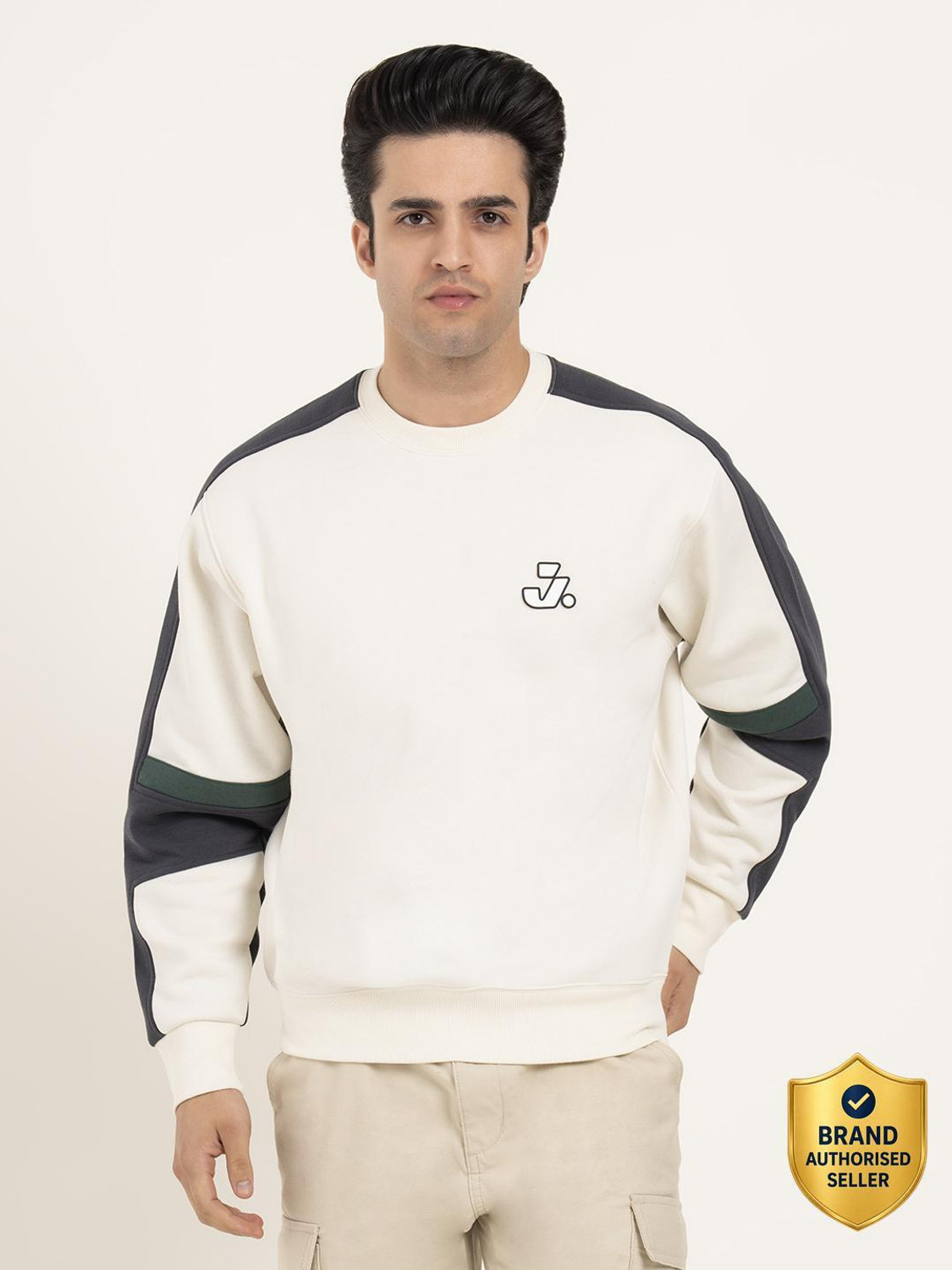 RED TAPE Men Full Sleeve Graphic Print Sweatshirt - Image 1