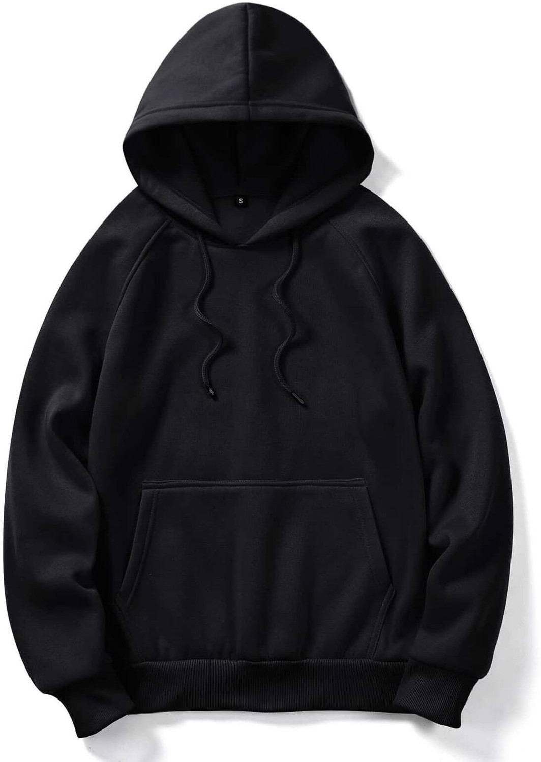 choicehub Men Full Sleeve Solid Hooded Sweatshirt - Image 1