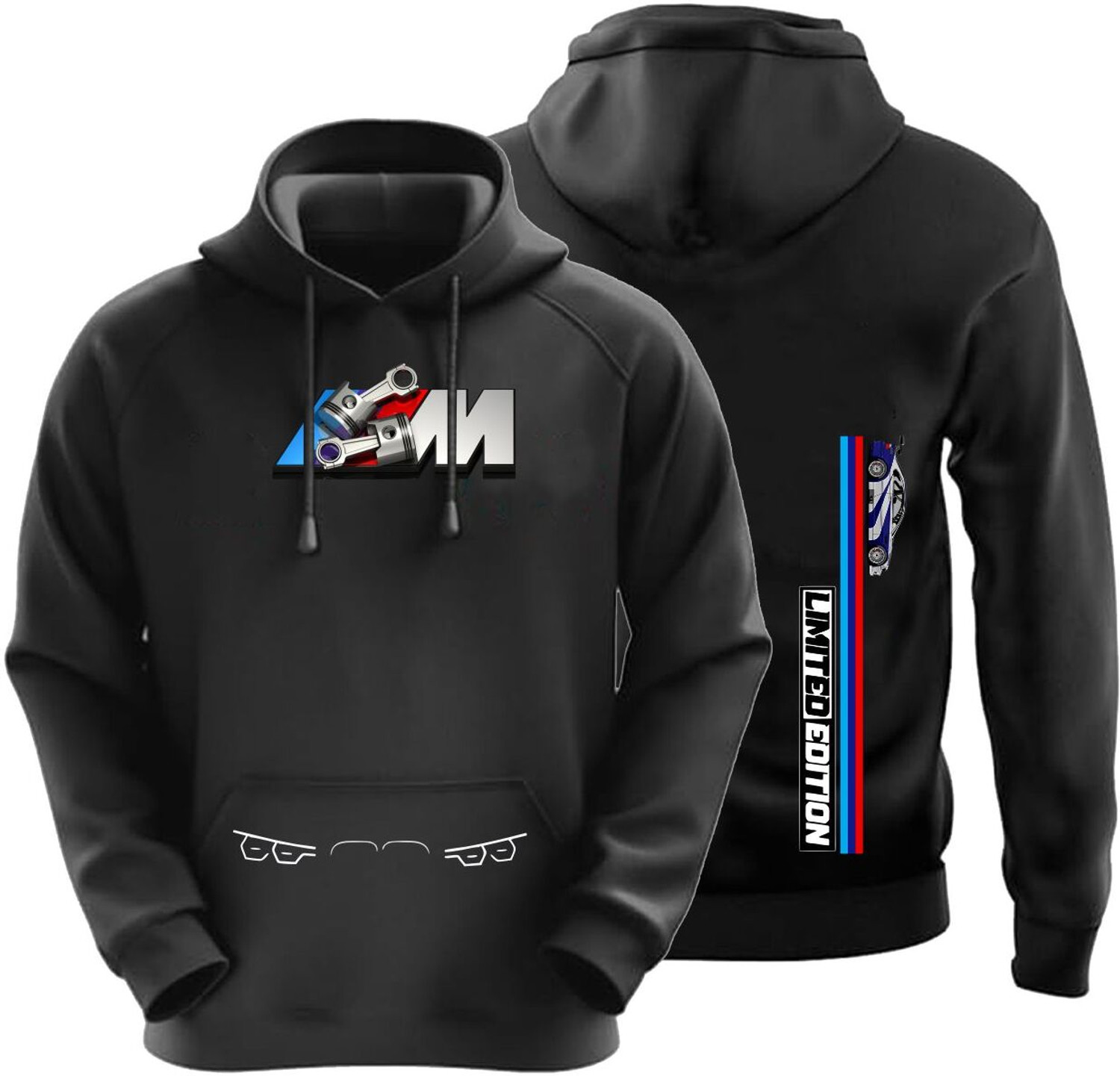 Cloroot Men Full Sleeve Printed Hooded Sweatshirt - Image 1